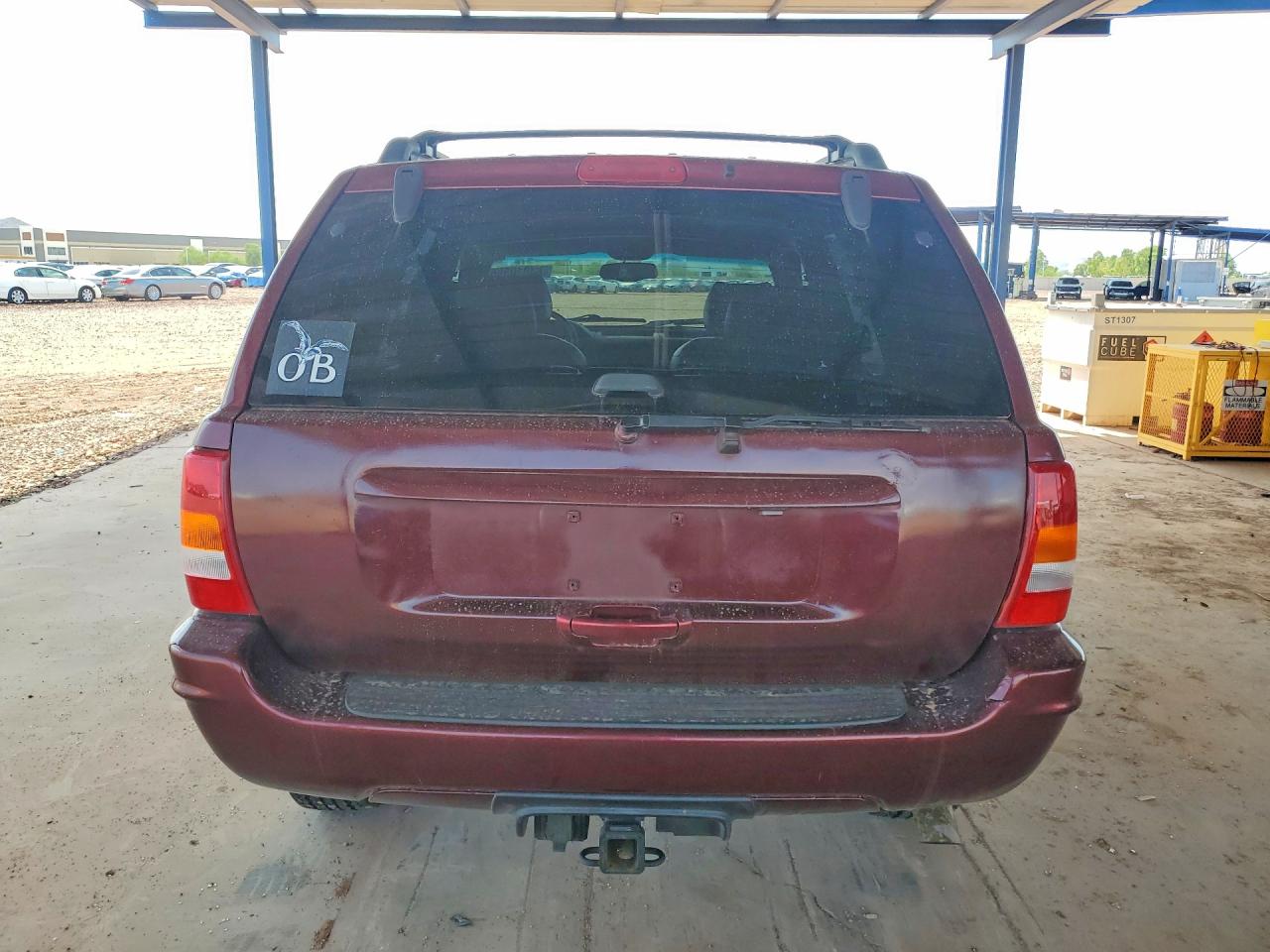 2001 Jeep Grand Cherokee Limited Burgundy vin: 1J4GW58N41C632083