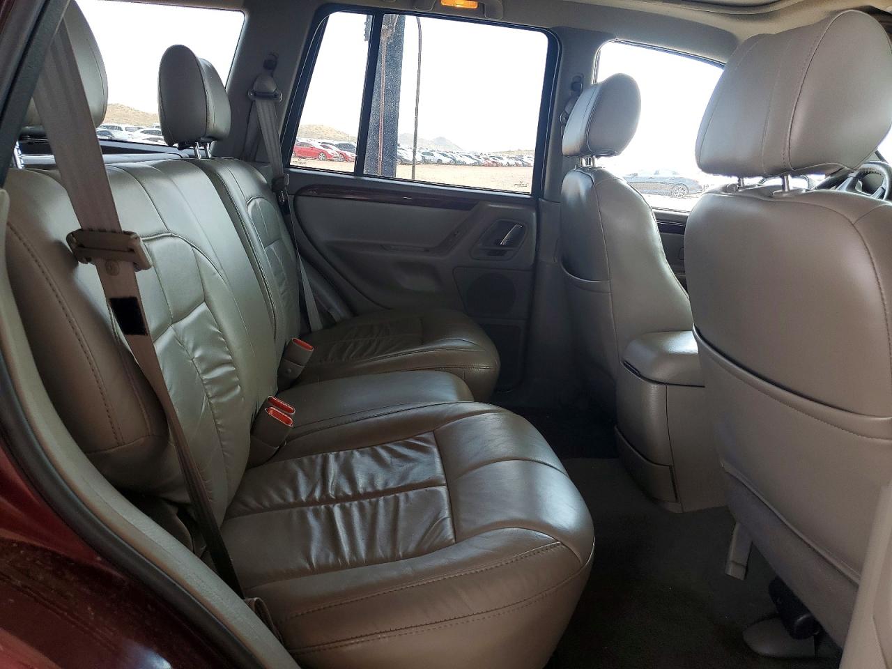 2001 Jeep Grand Cherokee Limited Burgundy vin: 1J4GW58N41C632083