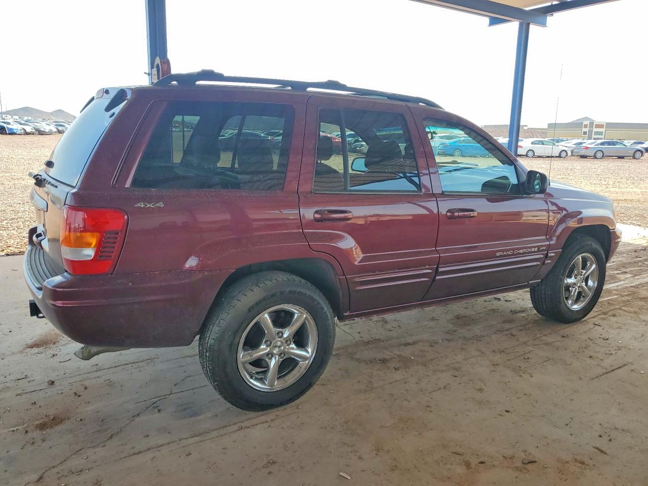 2001 Jeep Grand Cherokee Limited Burgundy vin: 1J4GW58N41C632083