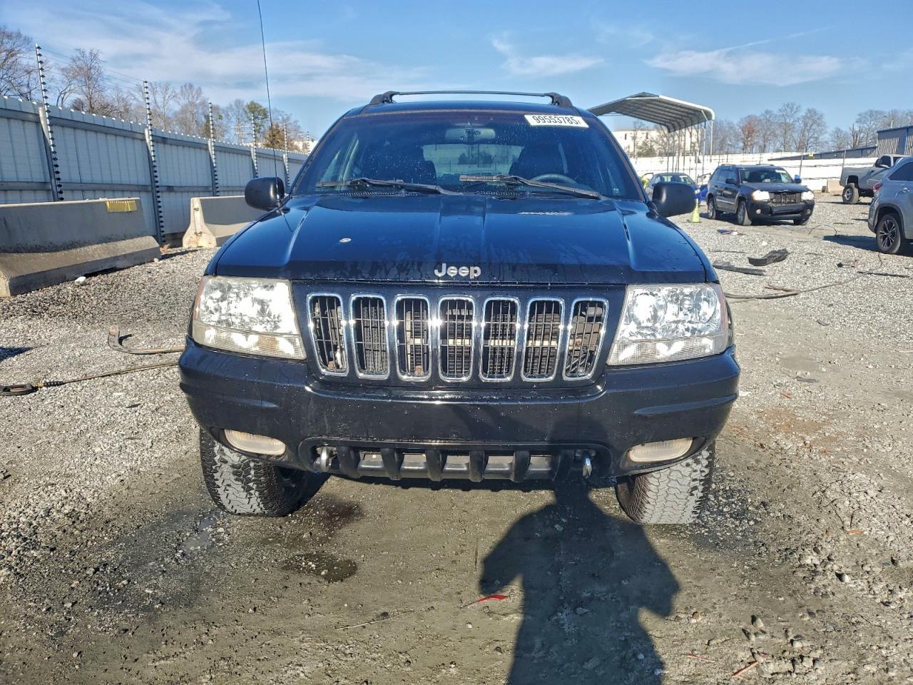 2001 Jeep Grand Cherokee Limited Black vin: 1J4GW58N41C675760