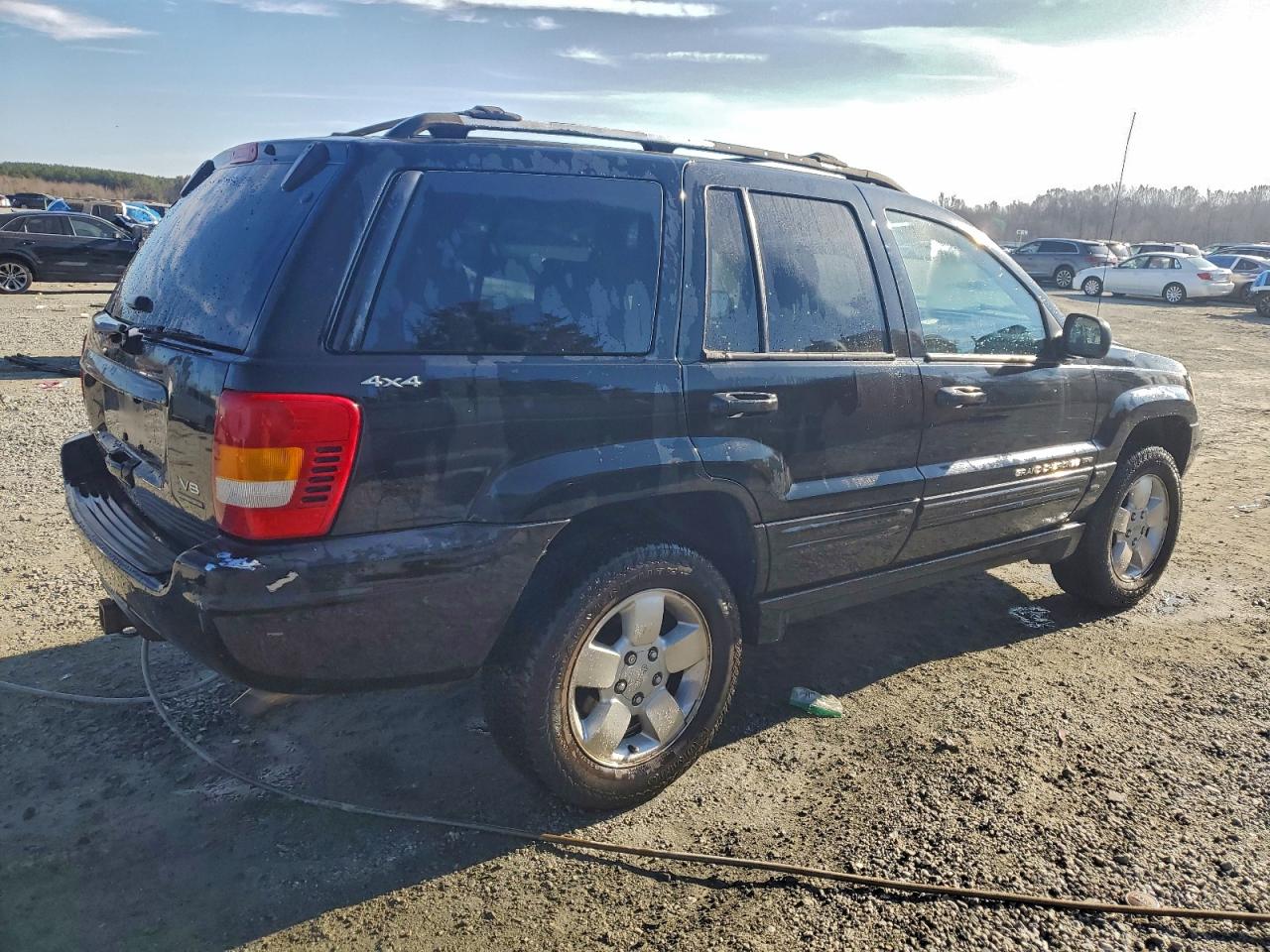 2001 Jeep Grand Cherokee Limited Black vin: 1J4GW58N41C675760