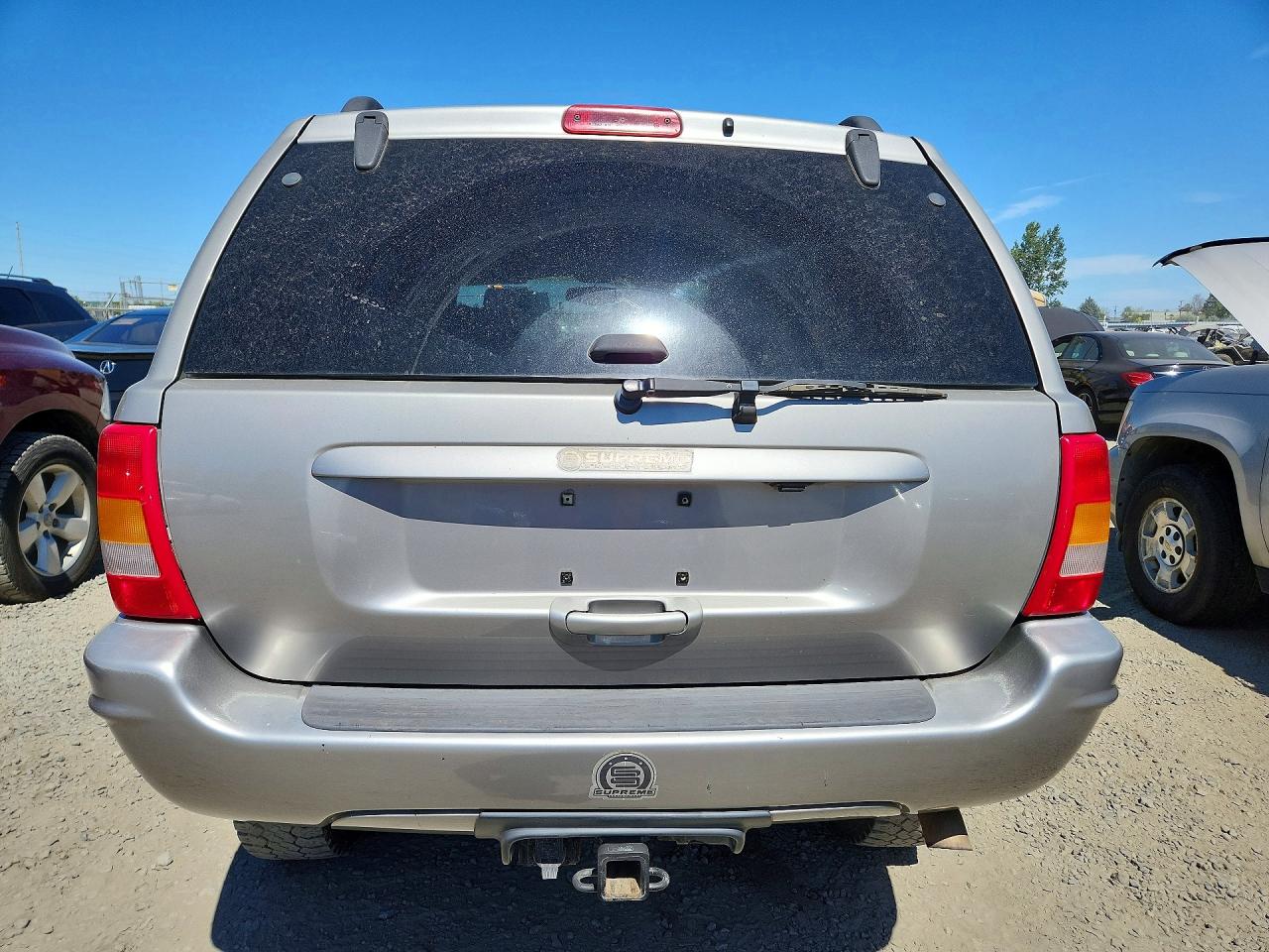 2001 Jeep Grand Cherokee Limited Silver vin: 1J4GW58N71C551711