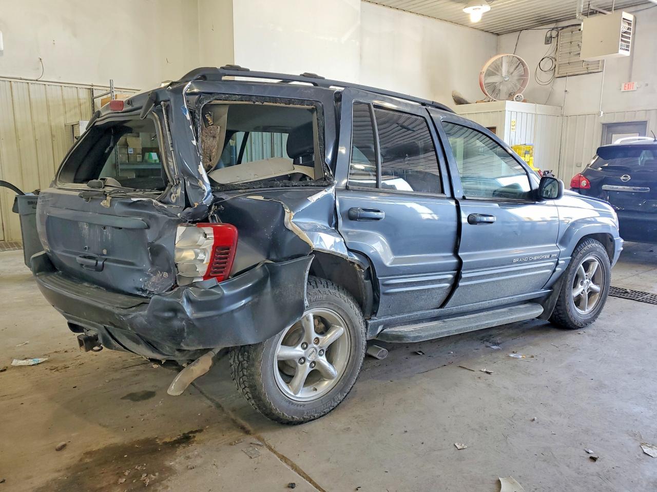 2001 Jeep Grand Cherokee Limited Charcoal vin: 1J4GW58N71C559288