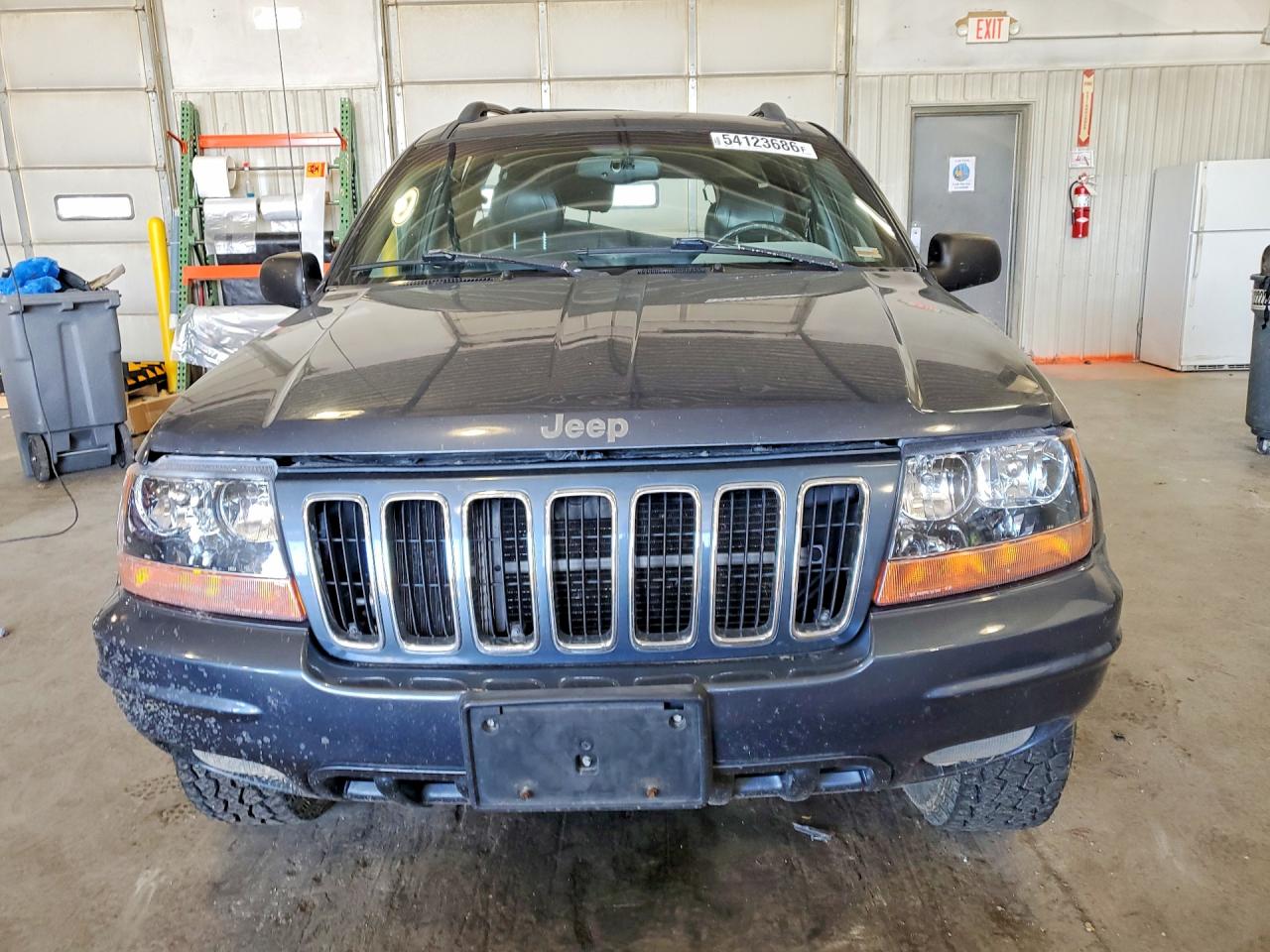 2001 Jeep Grand Cherokee Limited Charcoal vin: 1J4GW58N71C559288
