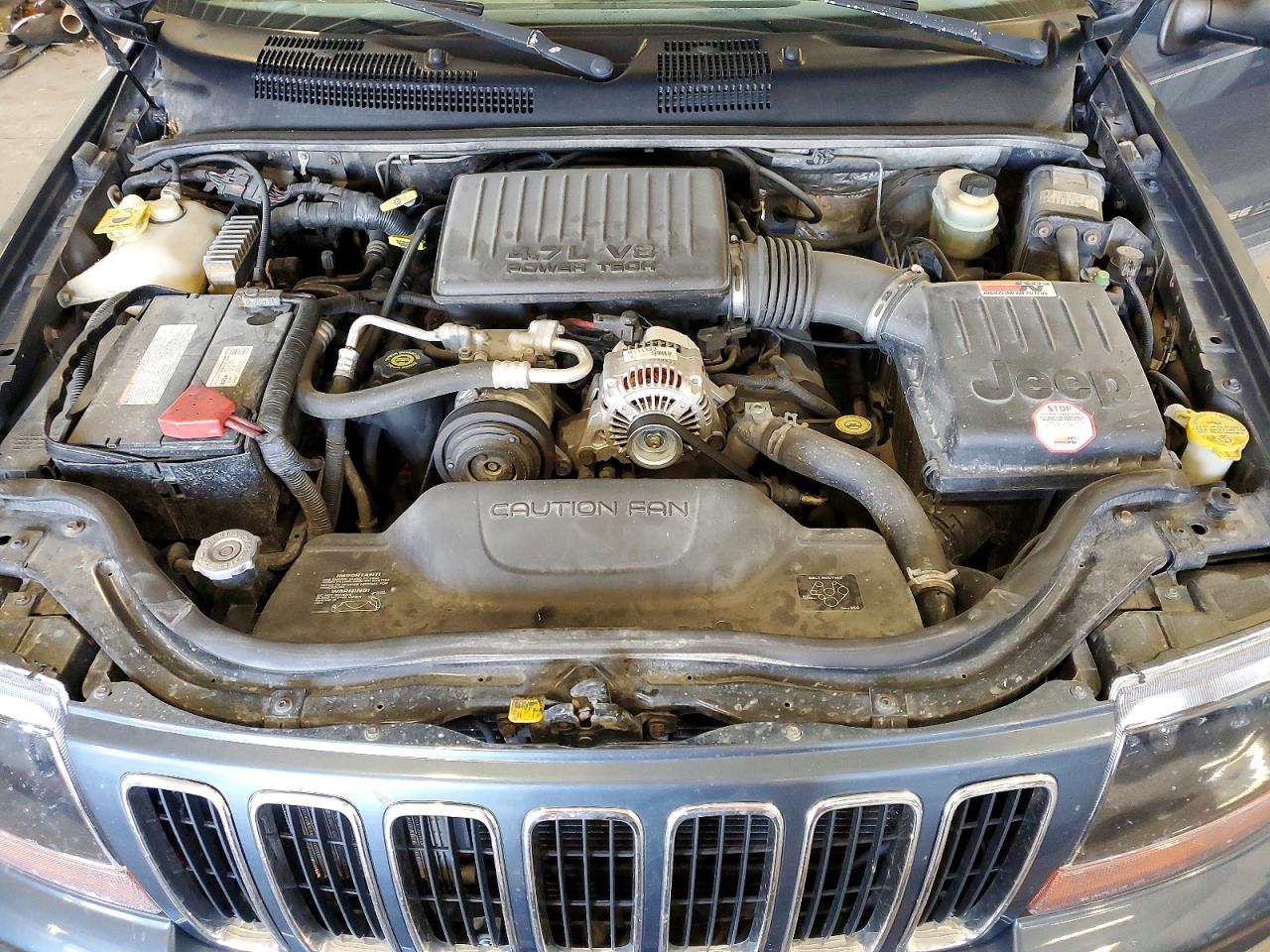 2001 Jeep Grand Cherokee Limited Charcoal vin: 1J4GW58N71C559288