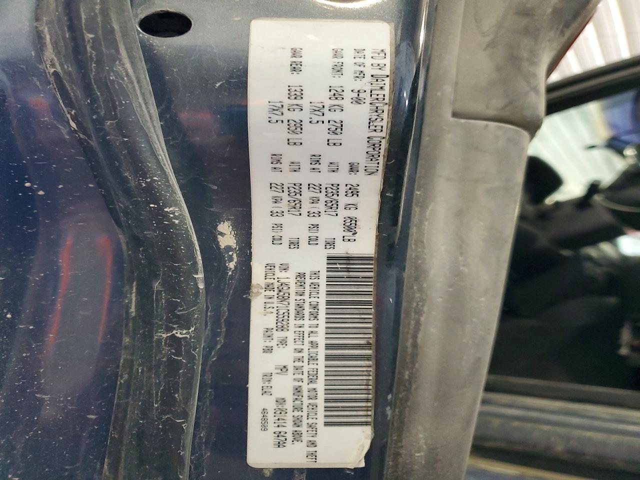 2001 Jeep Grand Cherokee Limited Charcoal vin: 1J4GW58N71C559288
