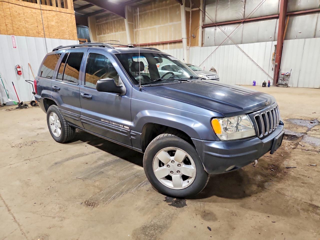 2001 Jeep Grand Cherokee Limited Gray vin: 1J4GW58N71C739855