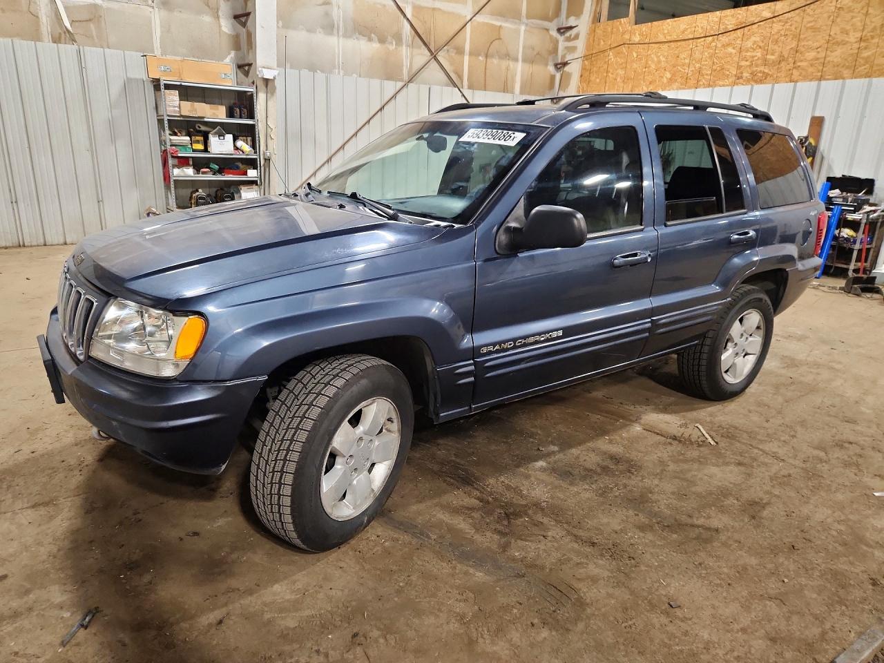 2001 Jeep Grand Cherokee Limited Gray vin: 1J4GW58N71C739855