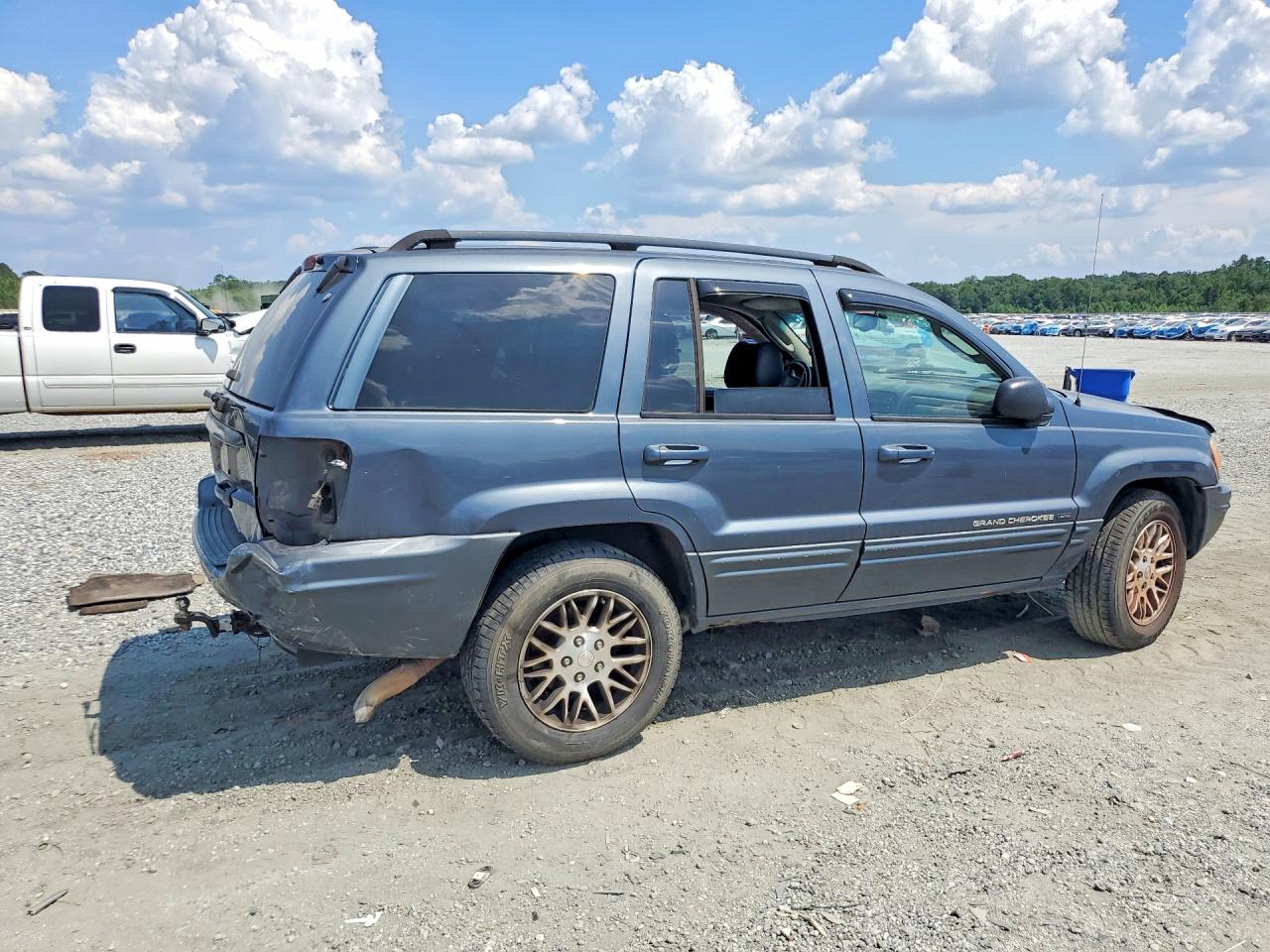 2003 Jeep Grand Cherokee Limited Blue vin: 1J4GW58N73C501488