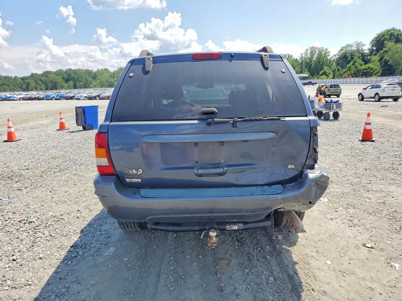 2003 Jeep Grand Cherokee Limited Blue vin: 1J4GW58N73C501488