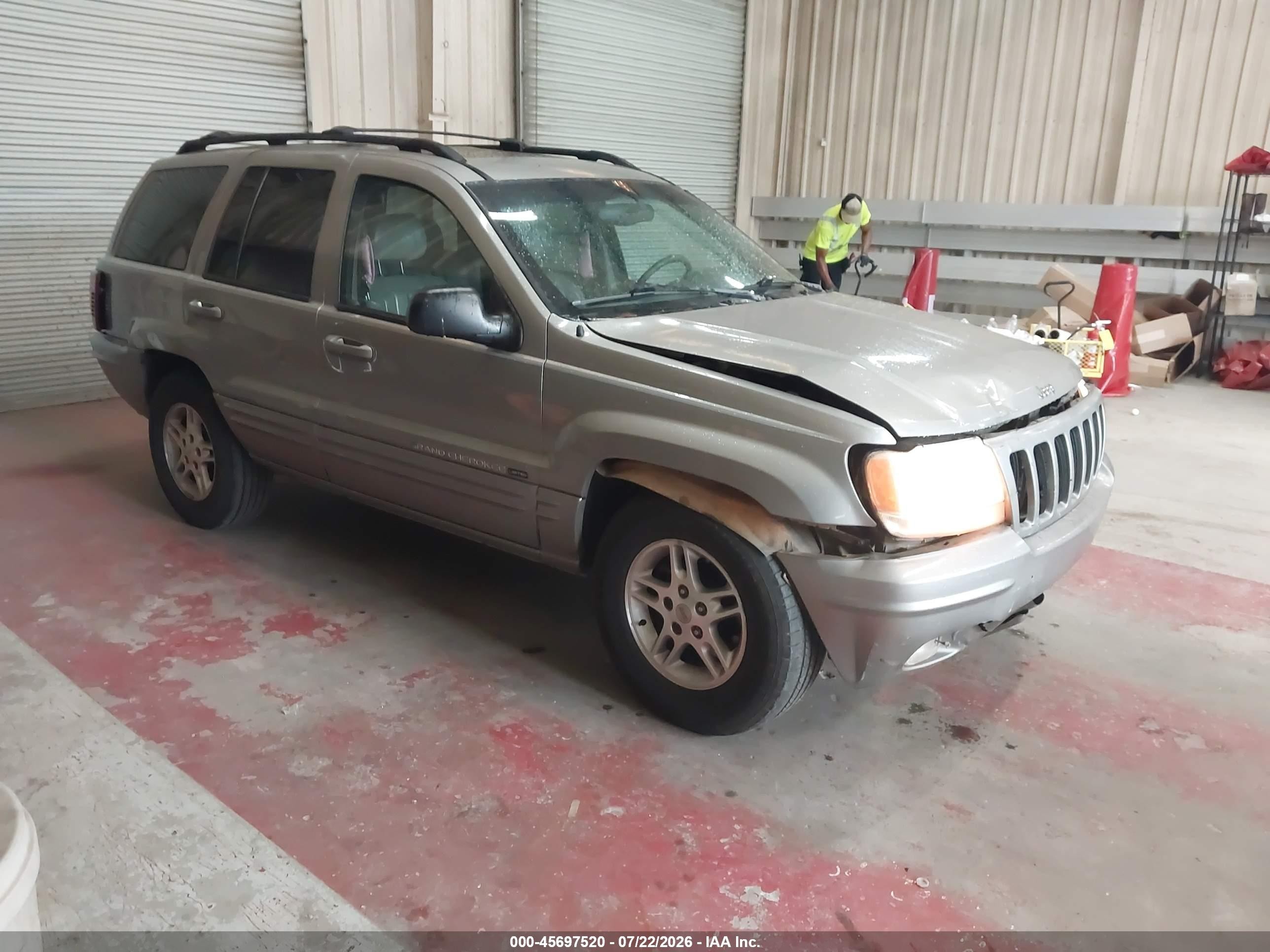 2000 Jeep Grand Cherokee Limited Бежевый vin: 1J4GW58N7YC243643