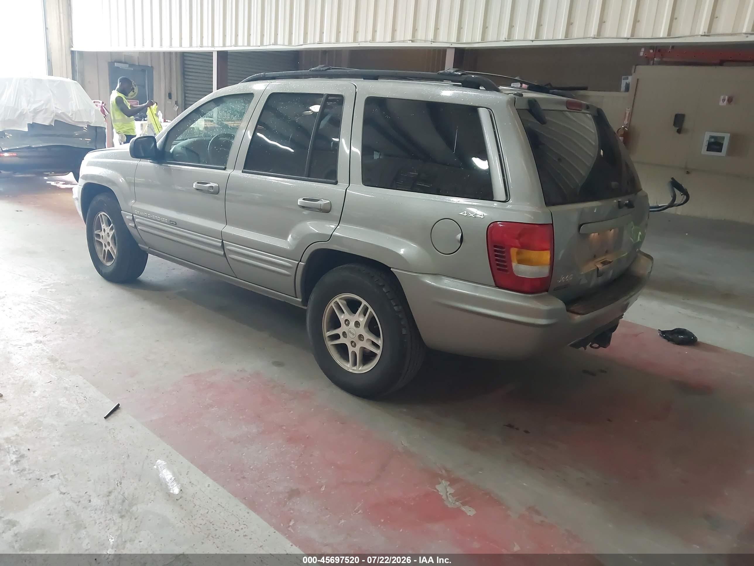 2000 Jeep Grand Cherokee Limited Бежевый vin: 1J4GW58N7YC243643