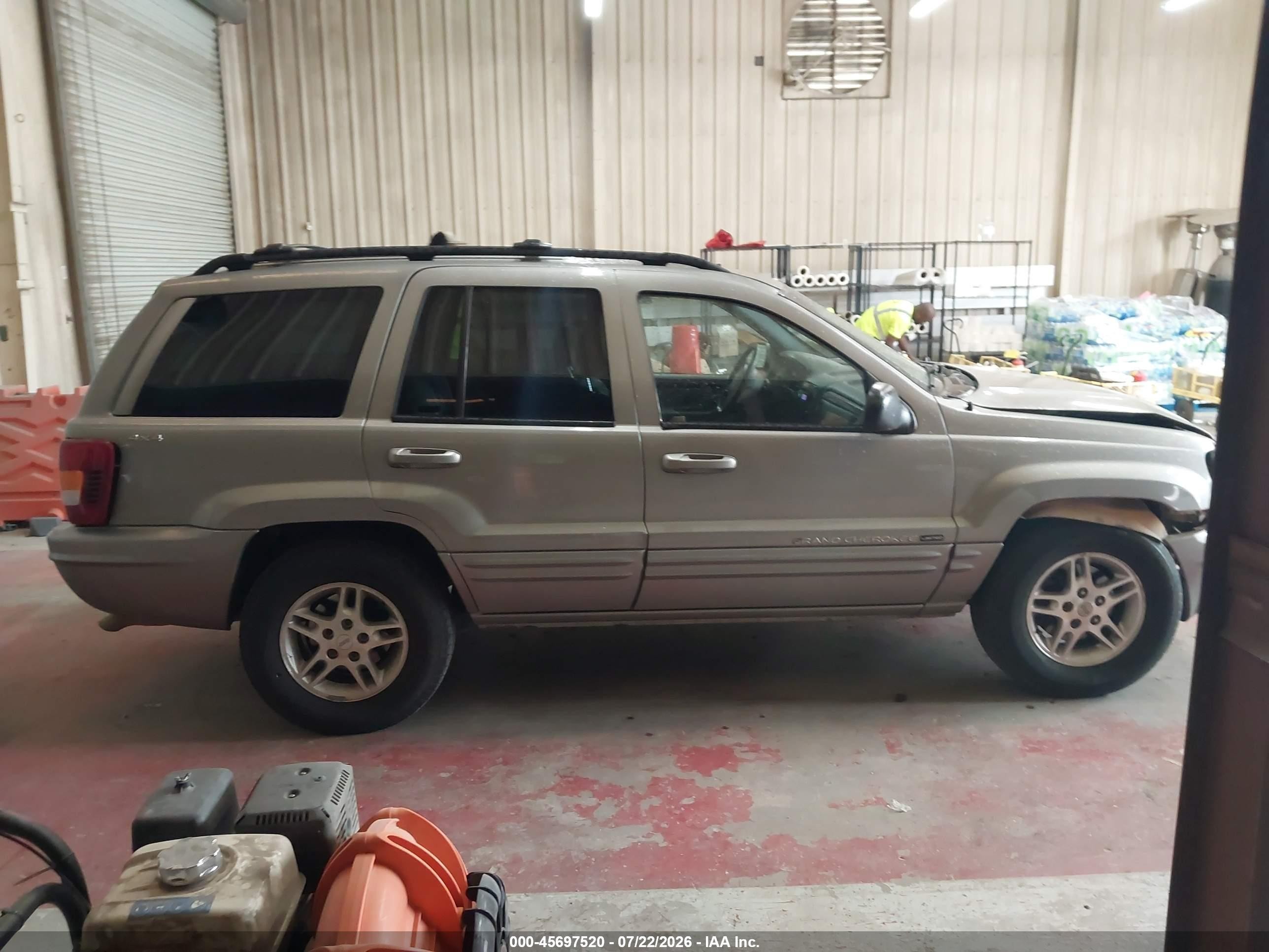 2000 Jeep Grand Cherokee Limited Бежевый vin: 1J4GW58N7YC243643