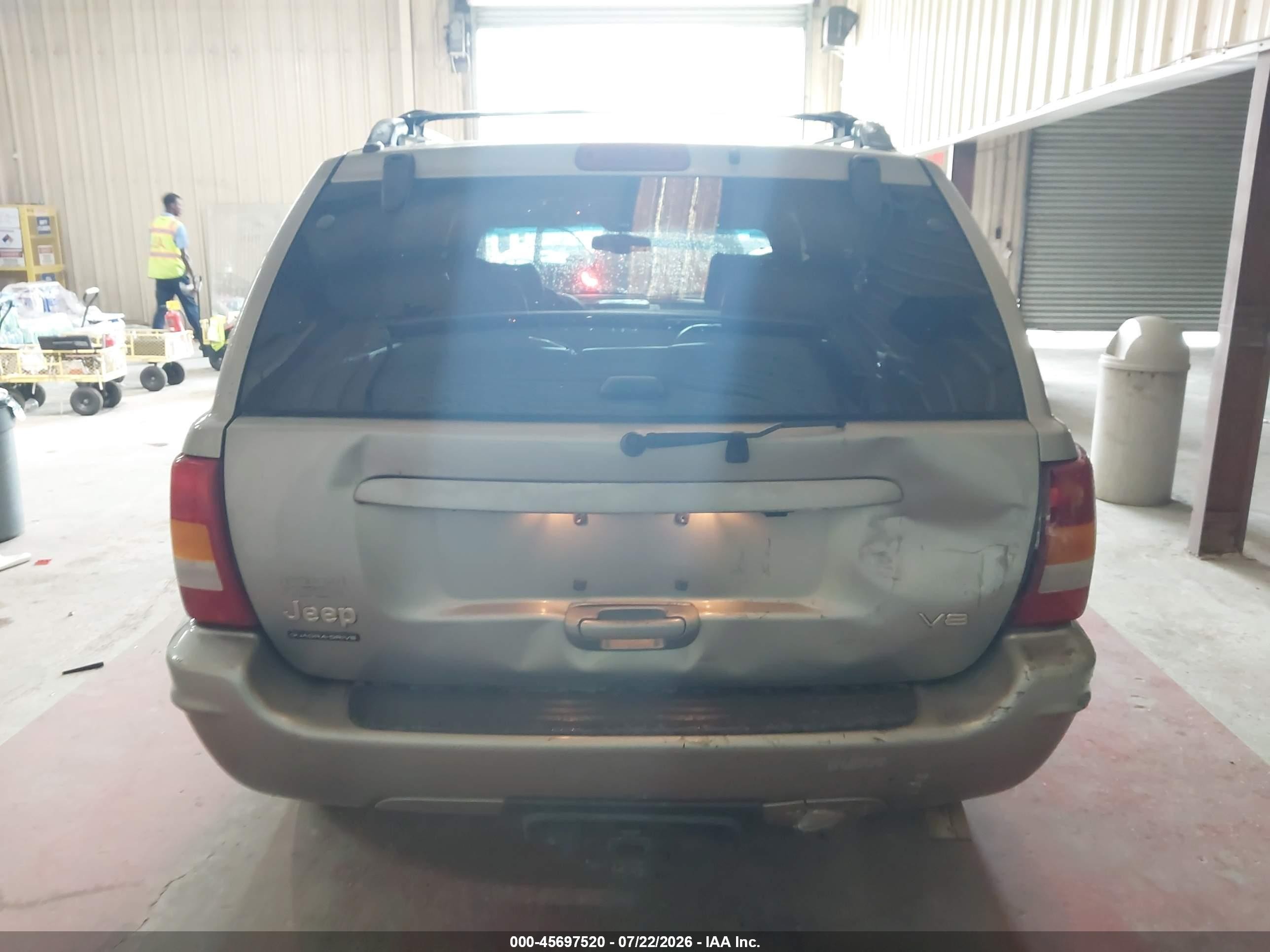 2000 Jeep Grand Cherokee Limited Бежевый vin: 1J4GW58N7YC243643