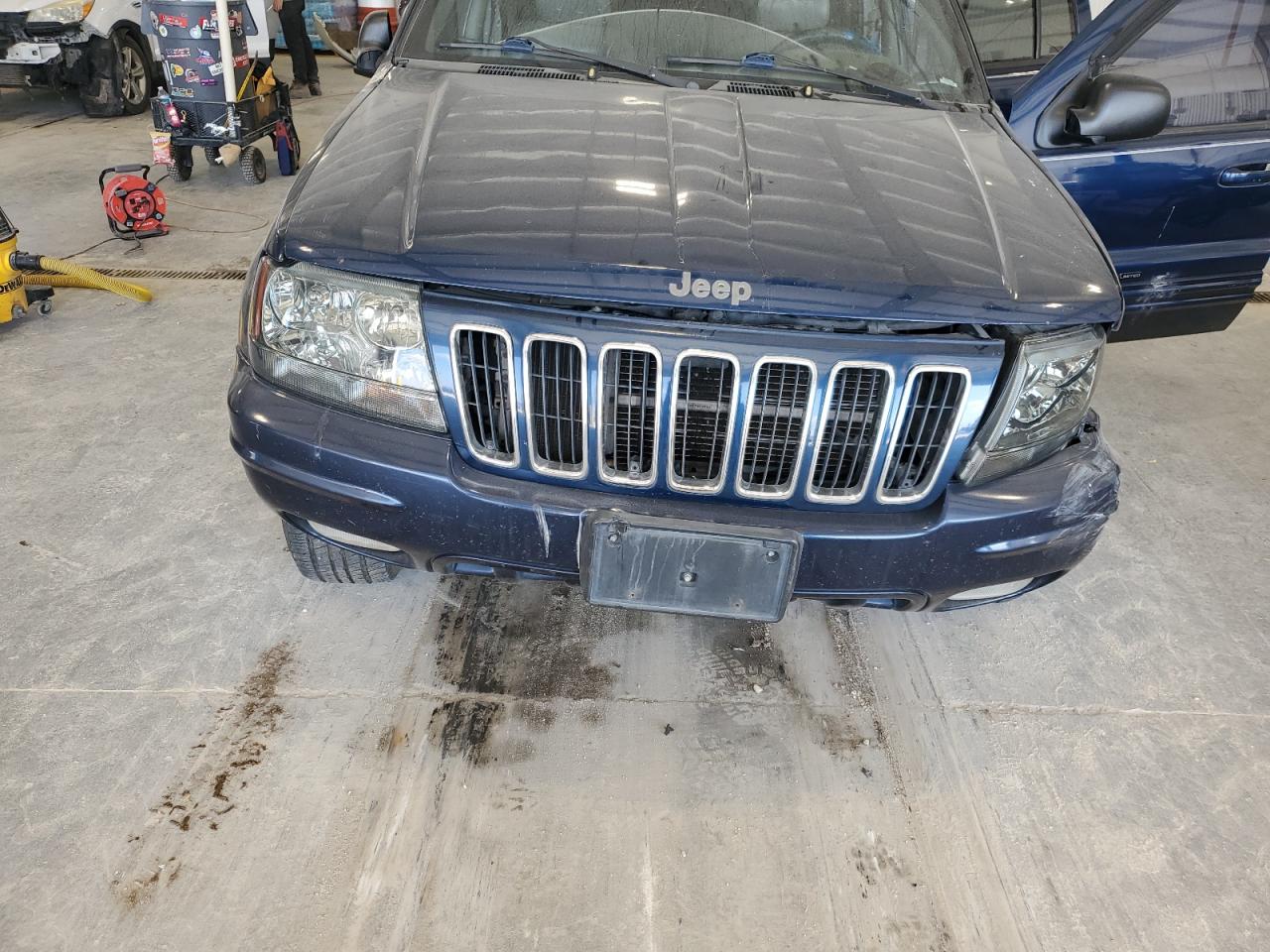 2001 Jeep Grand Cherokee Limited Blue vin: 1J4GW58NX1C512062
