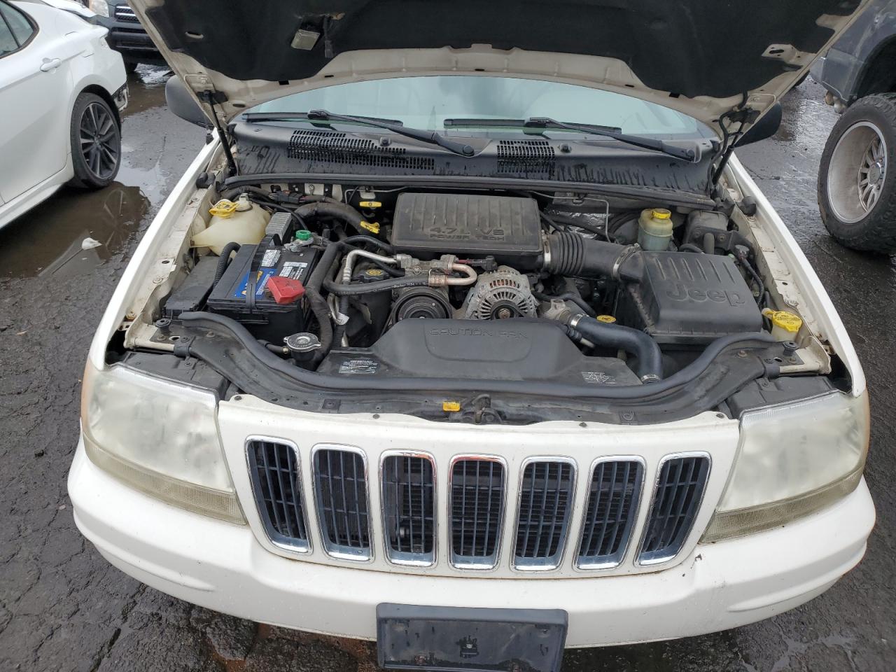 2001 Jeep Grand Cherokee Limited White vin: 1J4GW58NX1C616583