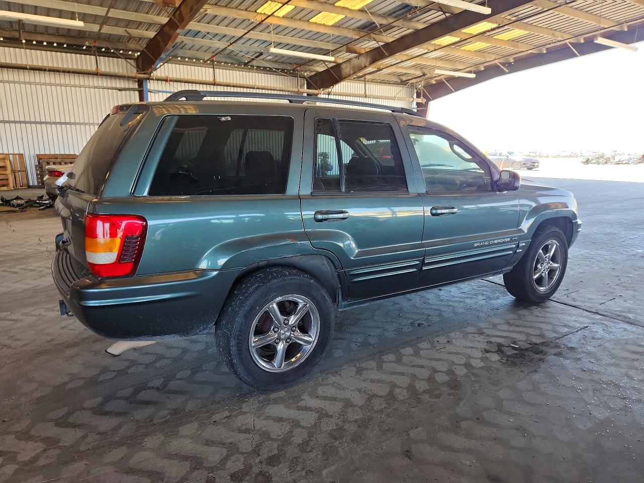 2002 Jeep Grand Cherokee Limited Зеленый vin: 1J4GW58NX2C184482