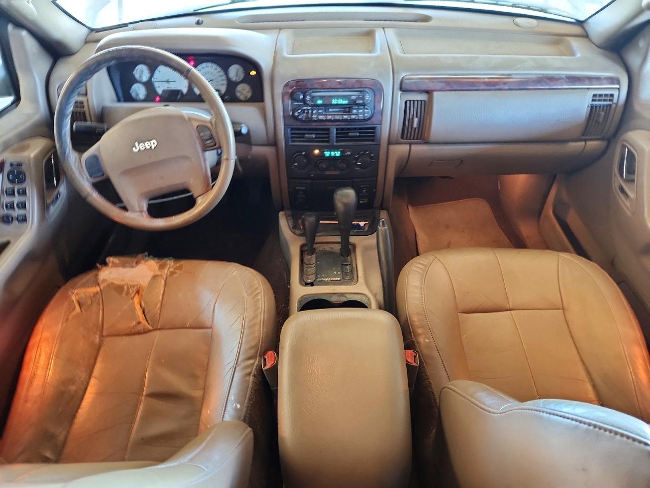 2002 Jeep Grand Cherokee Limited Зеленый vin: 1J4GW58NX2C184482