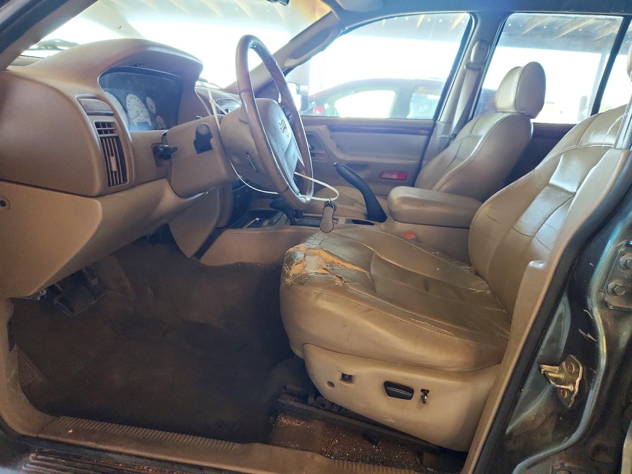 2002 Jeep Grand Cherokee Limited Зеленый vin: 1J4GW58NX2C184482