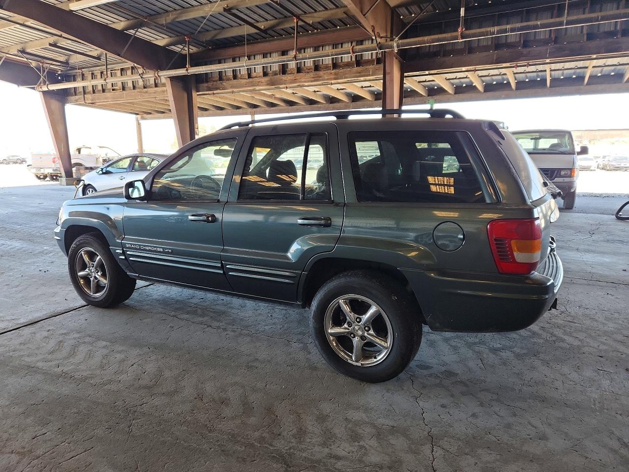 2002 Jeep Grand Cherokee Limited Зеленый vin: 1J4GW58NX2C184482