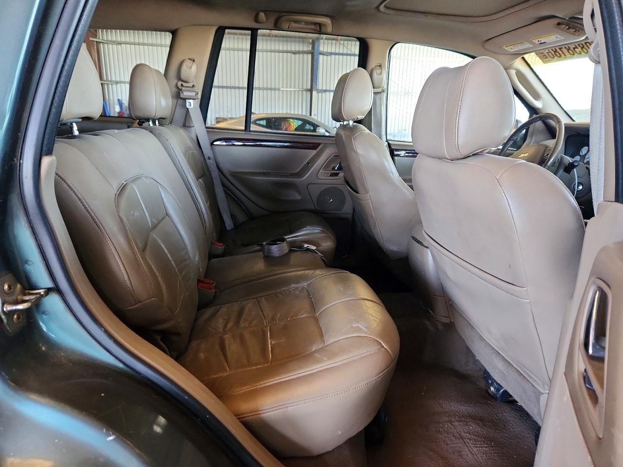 2002 Jeep Grand Cherokee Limited Зеленый vin: 1J4GW58NX2C184482