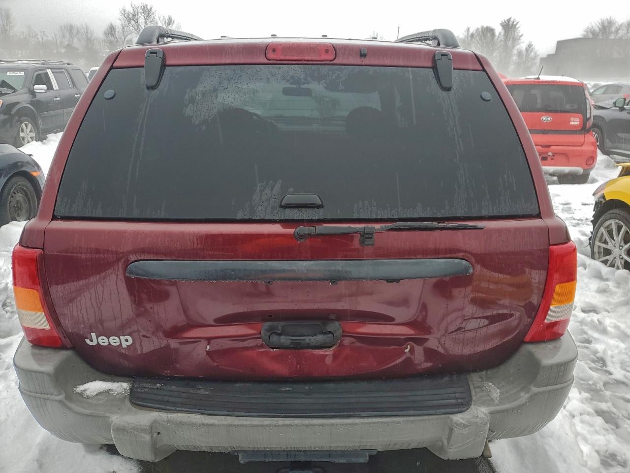 1999 Jeep Grand Cherokee Laredo Red vin: 1J4GW58S1XC685564