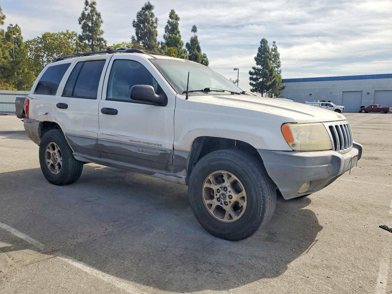 1999 Jeep Grand Cherokee Laredo Белый vin: 1J4GW58S3XC589239