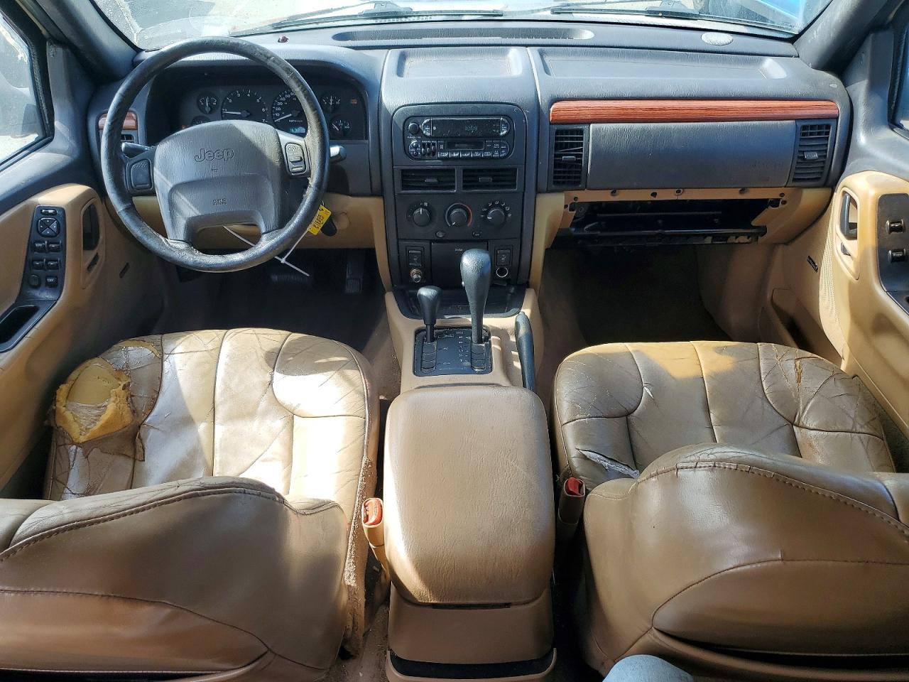 1999 Jeep Grand Cherokee Laredo Белый vin: 1J4GW58S3XC589239