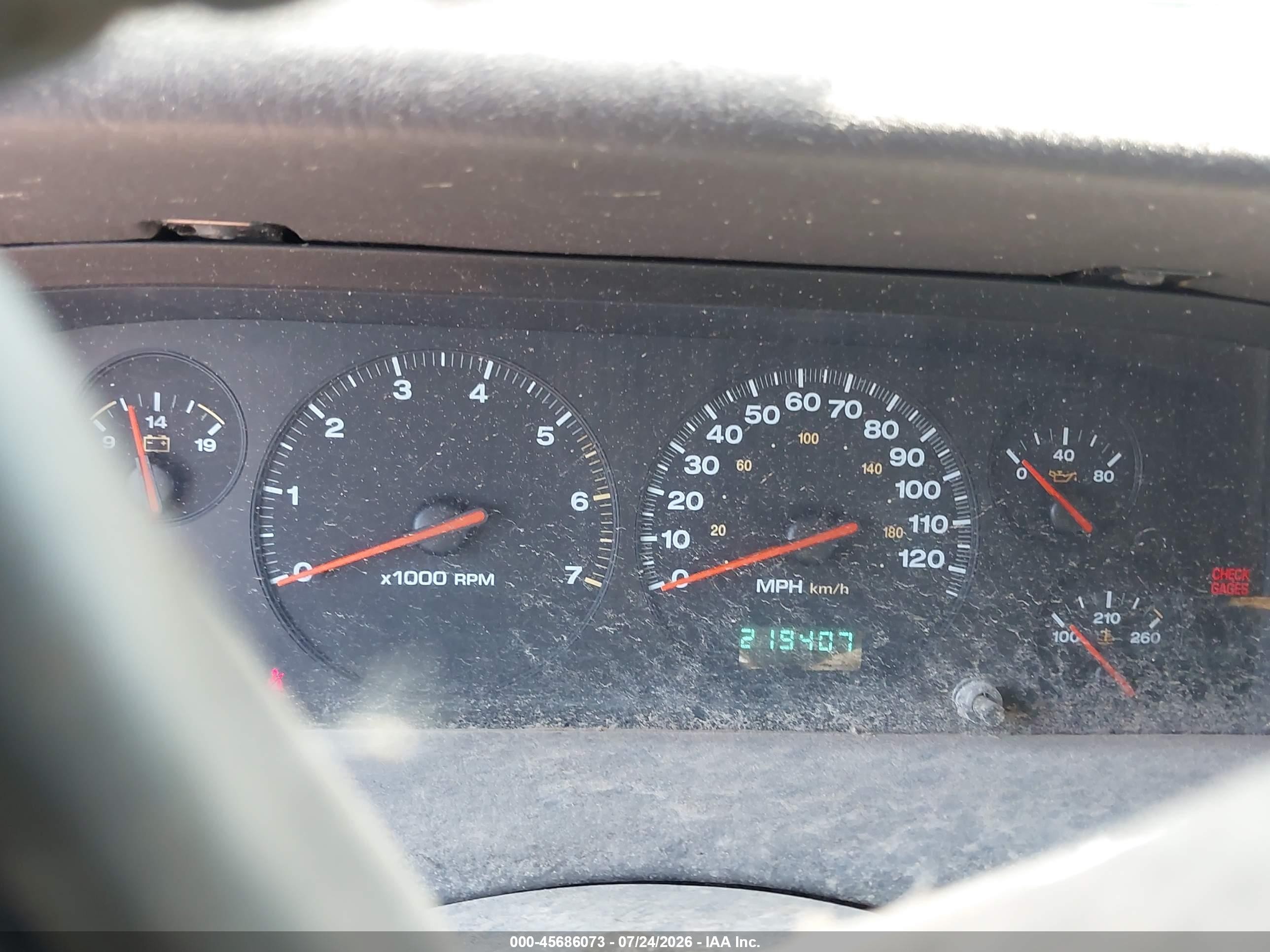 2000 Jeep Grand Cherokee Limited Blue vin: 1J4GW58S3YC174147