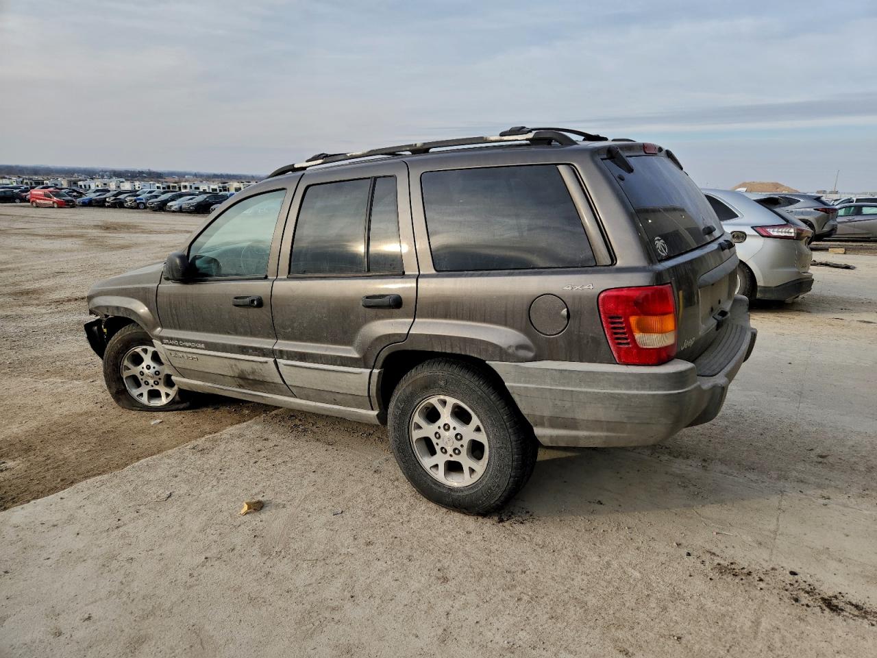 1999 Jeep Grand Cherokee Laredo Gray vin: 1J4GW58S6XC538091