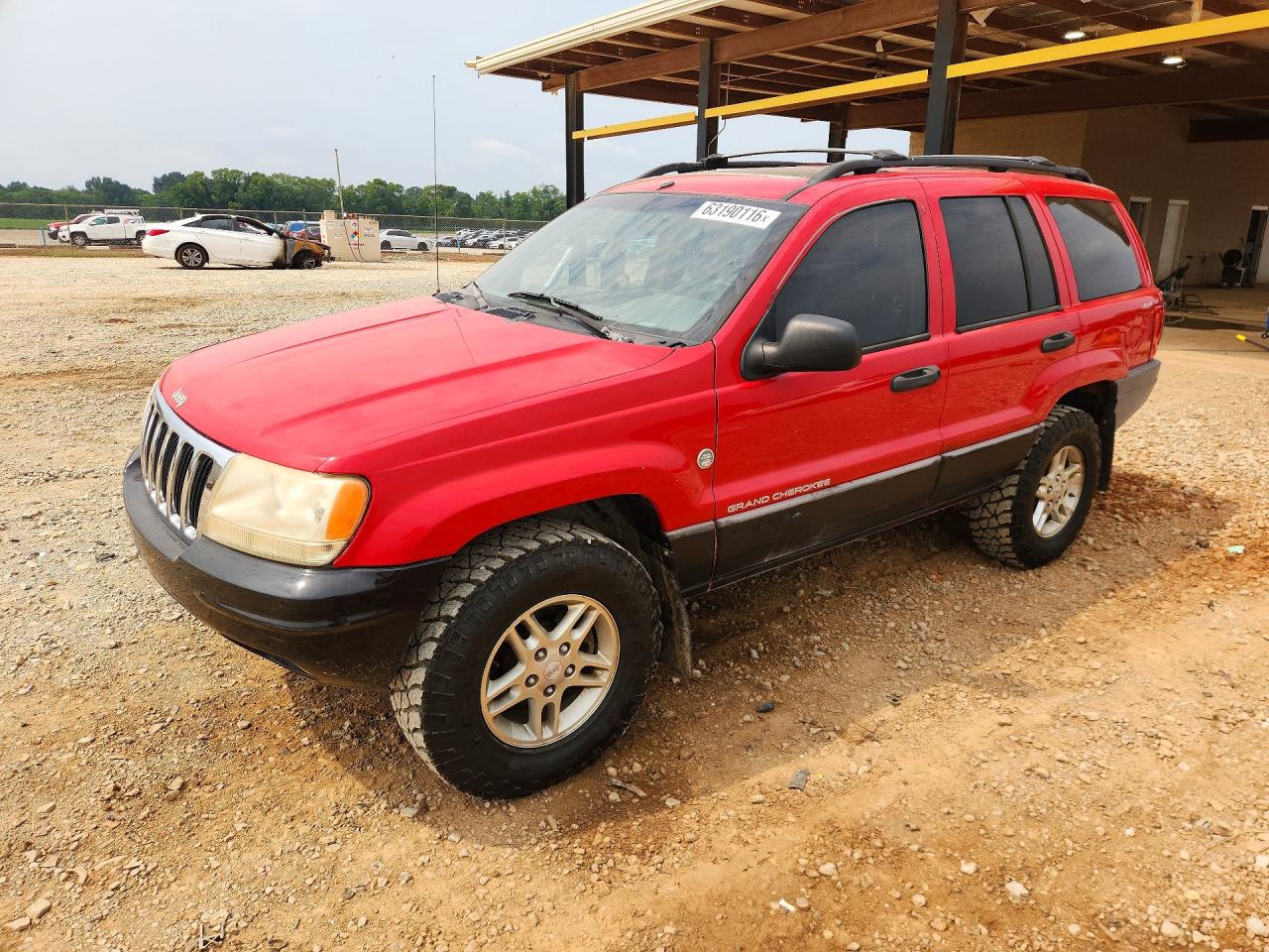 1999 Jeep Grand Cherokee Laredo Red vin: 1J4GW58S8XC588362