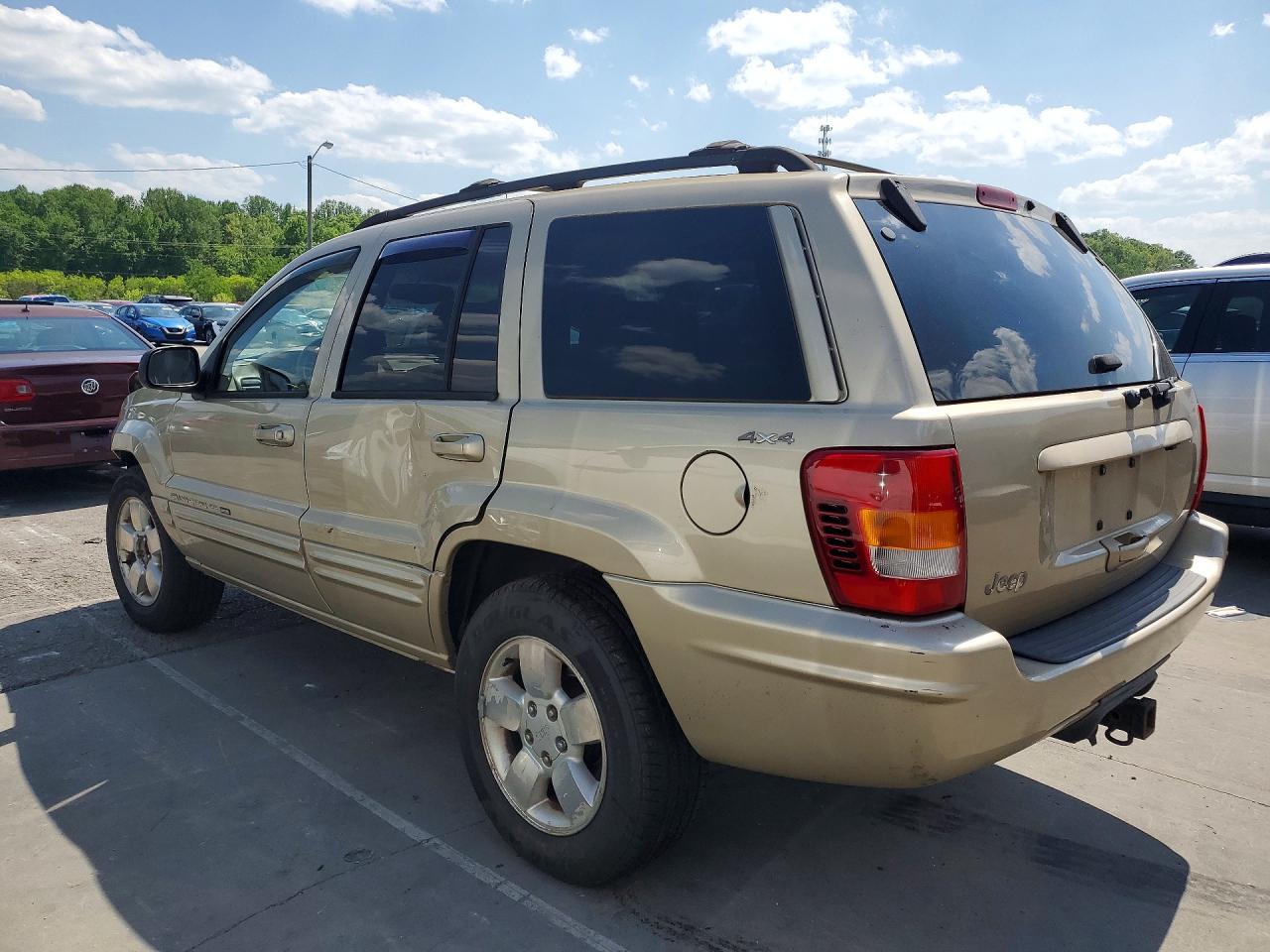 2001 Jeep Grand Cherokee Gold vin: 1J4GW58S91C696156