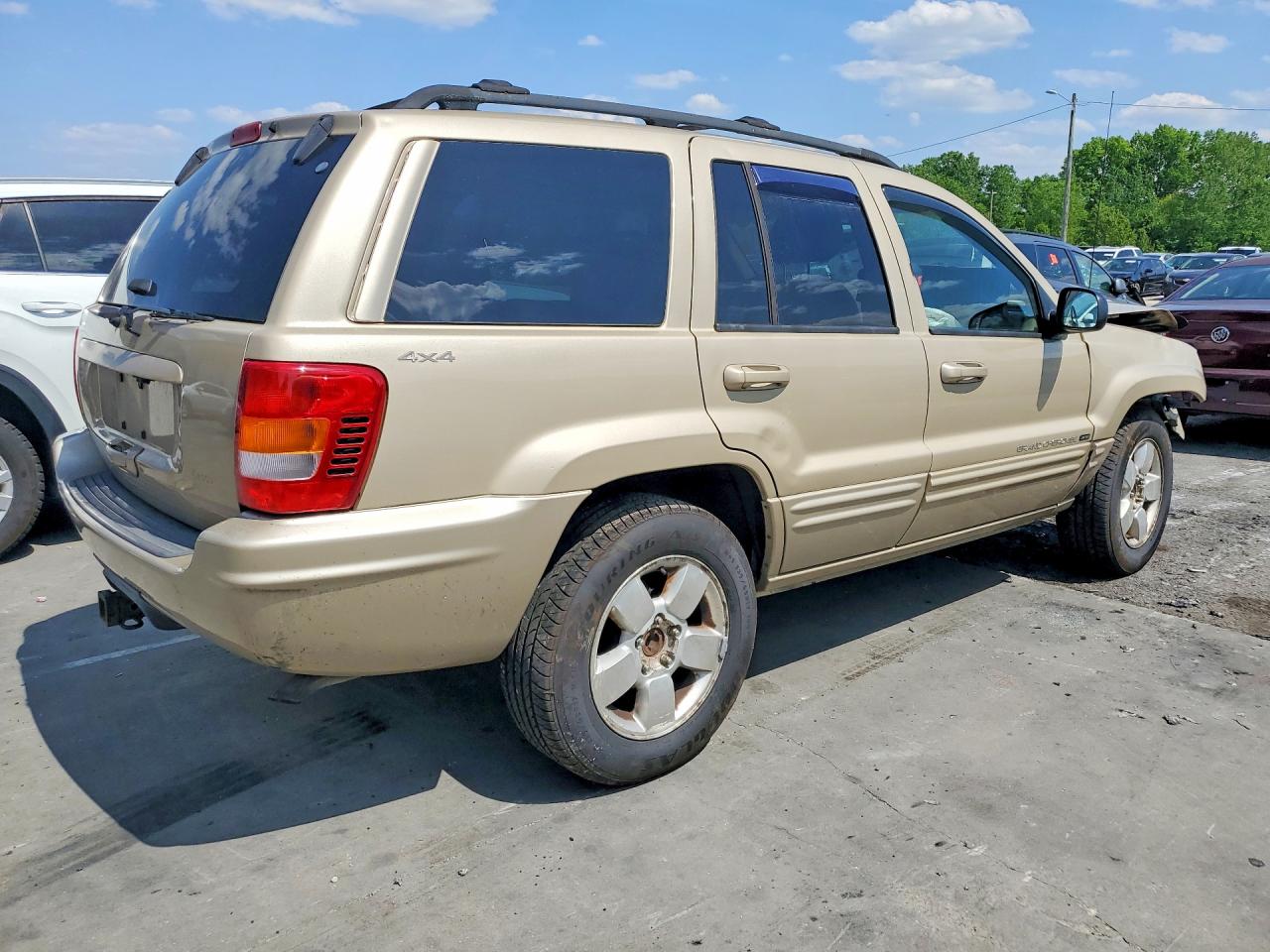 2001 Jeep Grand Cherokee Gold vin: 1J4GW58S91C696156