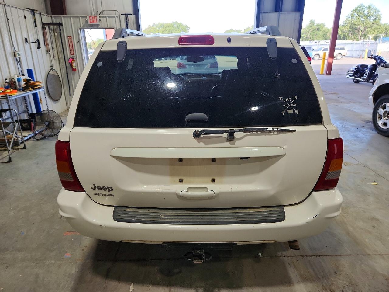2002 Jeep Grand Cherokee Limited White vin: 1J4GW58S92C170045