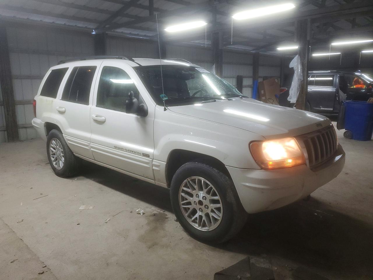 2004 Jeep Grand Cherokee Limited White vin: 1J4GW58SX4C313619