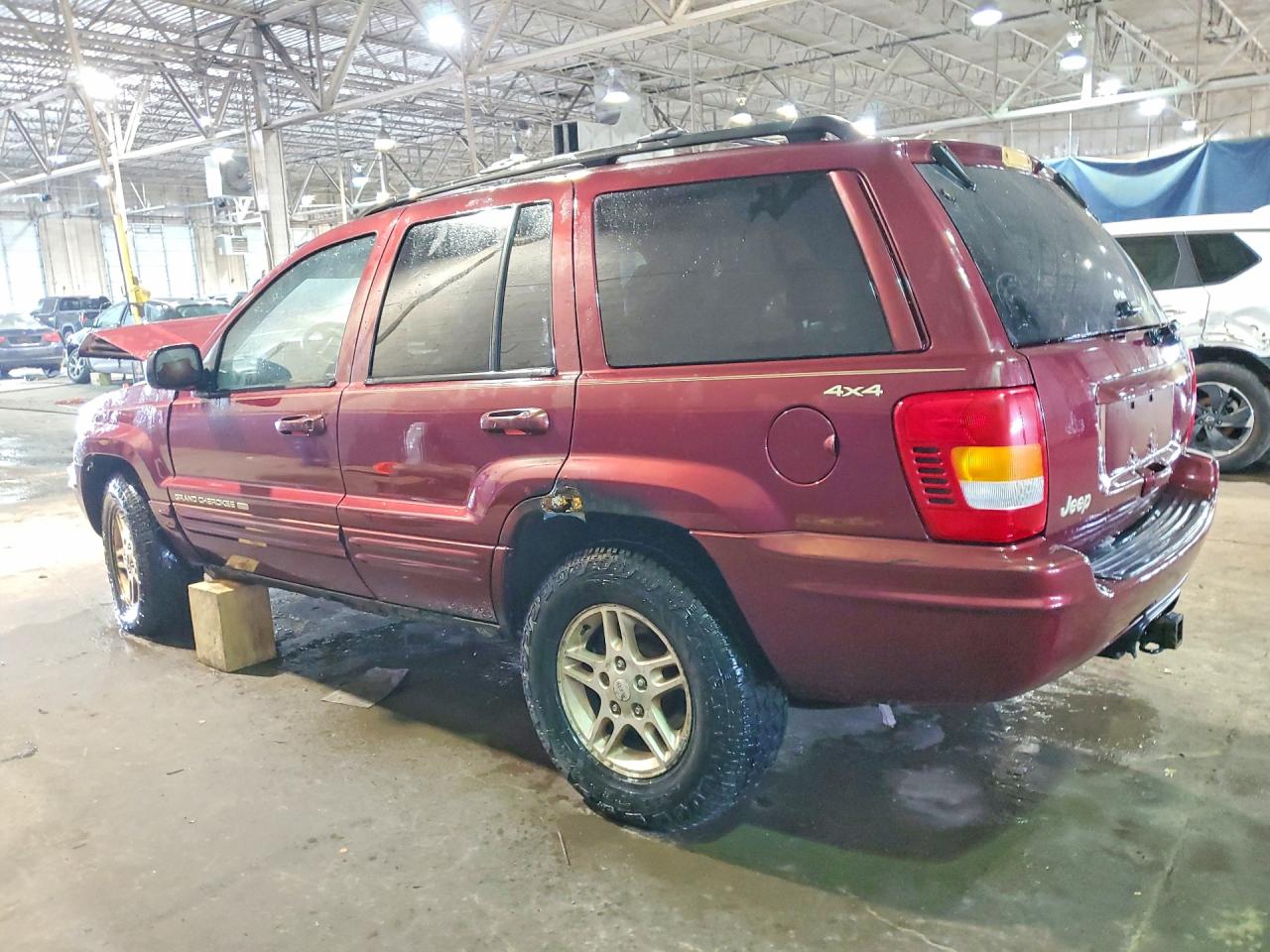 1999 Jeep Grand Cherokee Limited Бордовый vin: 1J4GW68N3XC632994