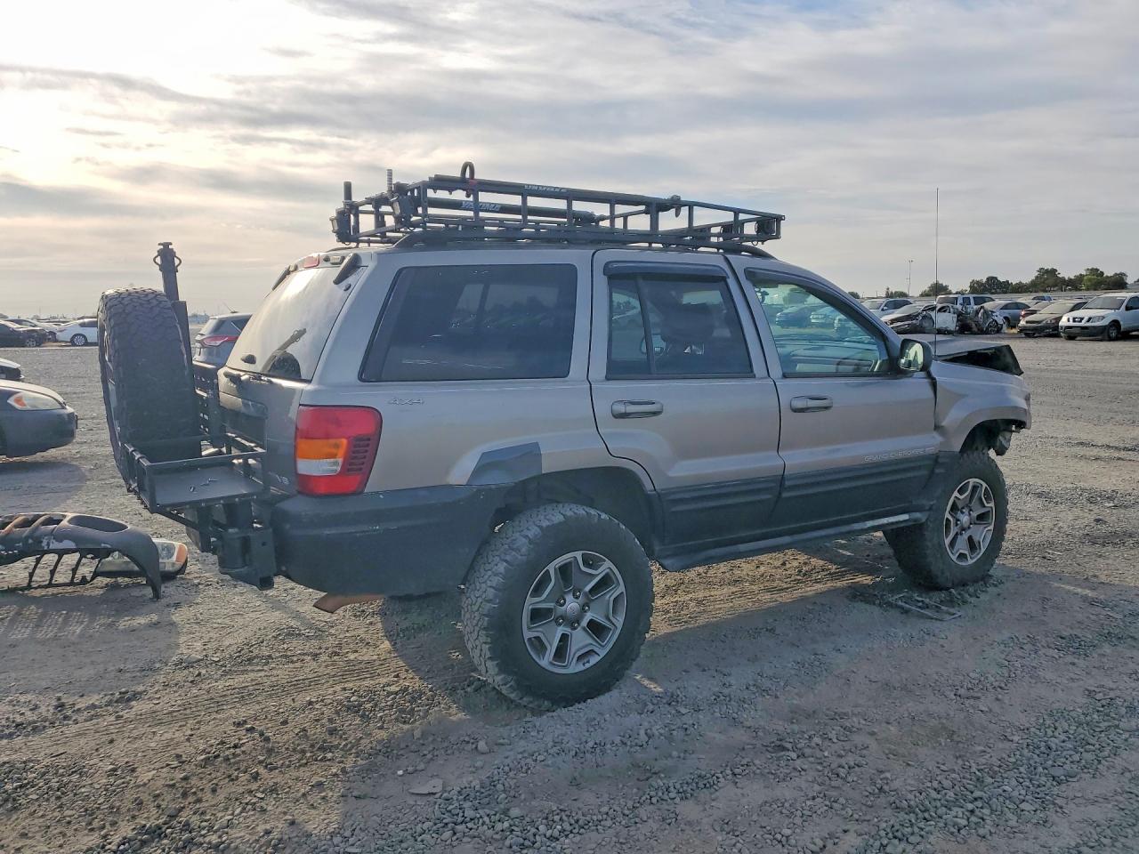 1999 Jeep Grand Cherokee Limited Gray vin: 1J4GW68N7XC762938