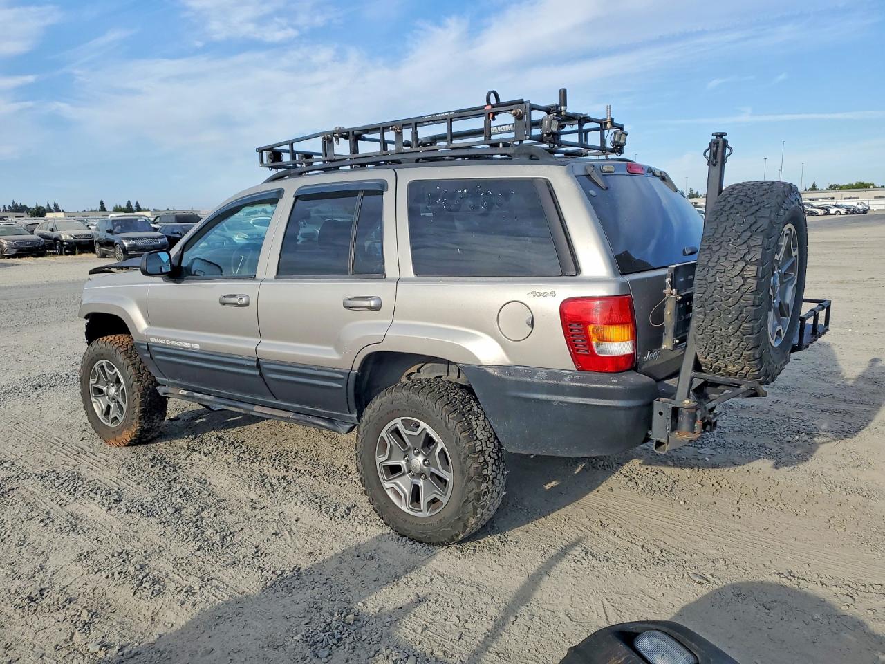 1999 Jeep Grand Cherokee Limited Gray vin: 1J4GW68N7XC762938