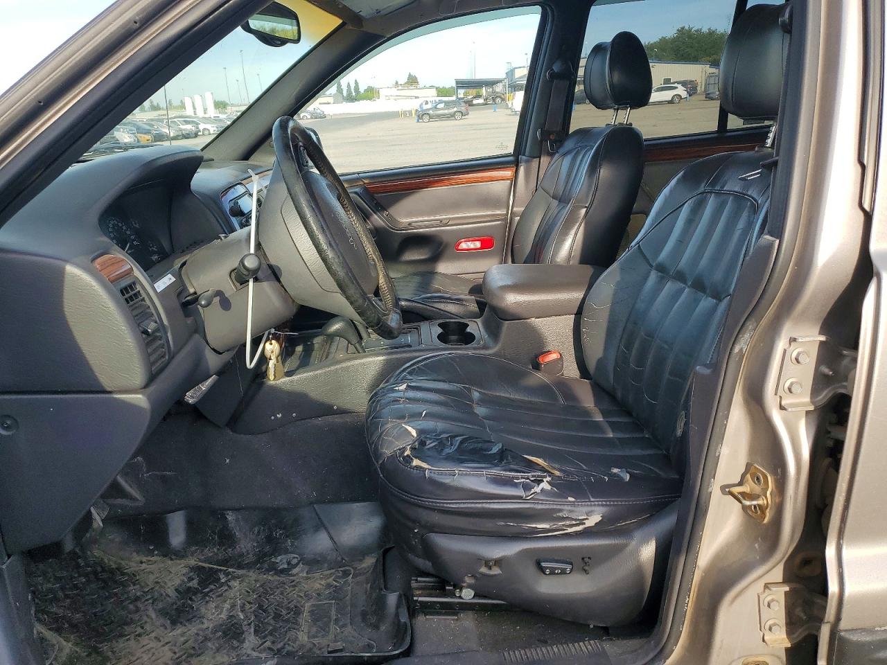 1999 Jeep Grand Cherokee Limited Gray vin: 1J4GW68N7XC762938