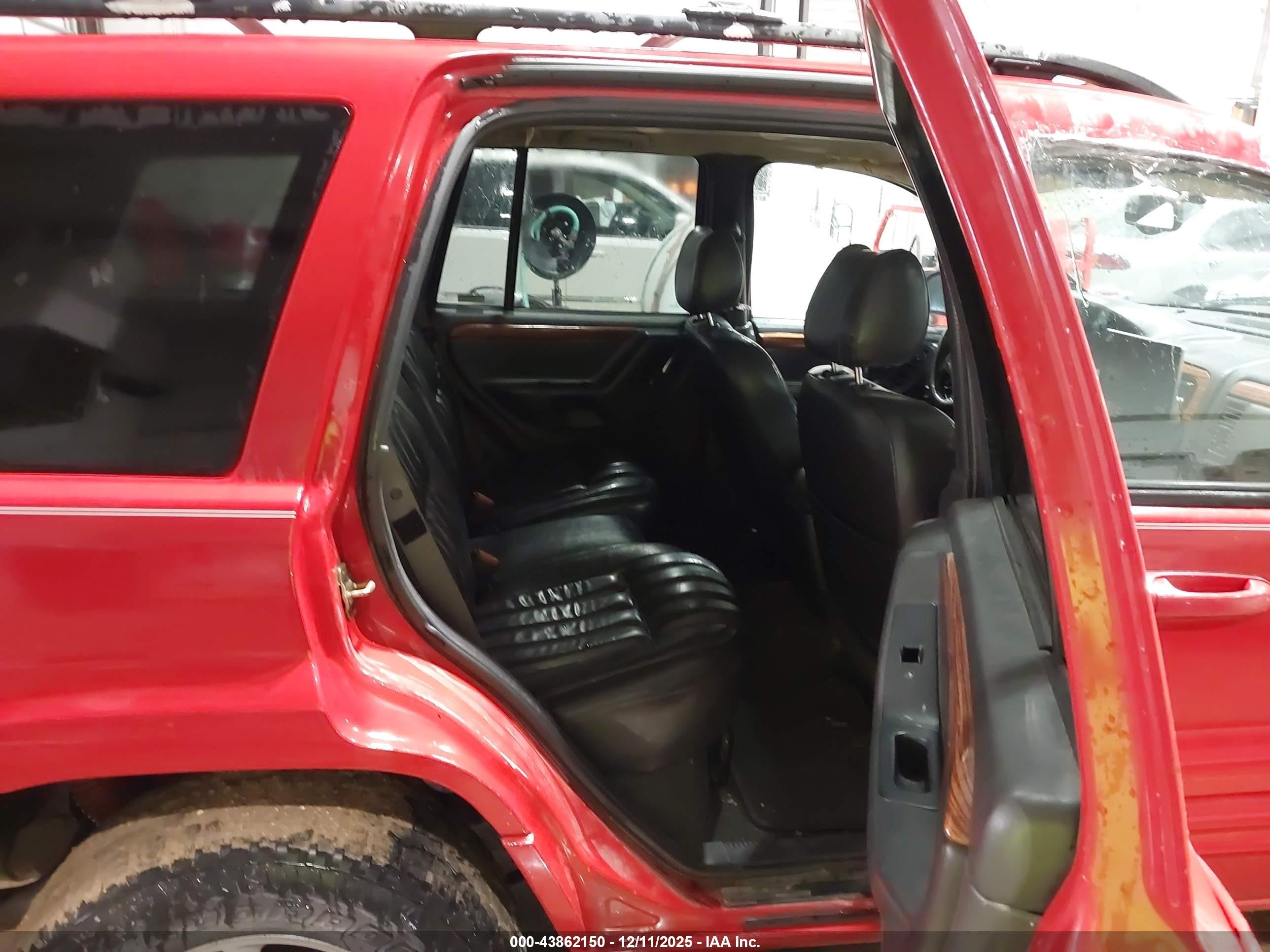1999 Jeep Grand Cherokee Limited Красный vin: 1J4GW68N9XC663263