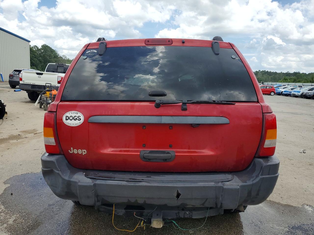 2003 Jeep Grand Cherokee Laredo Burgundy vin: 1J4GX48S03C577762