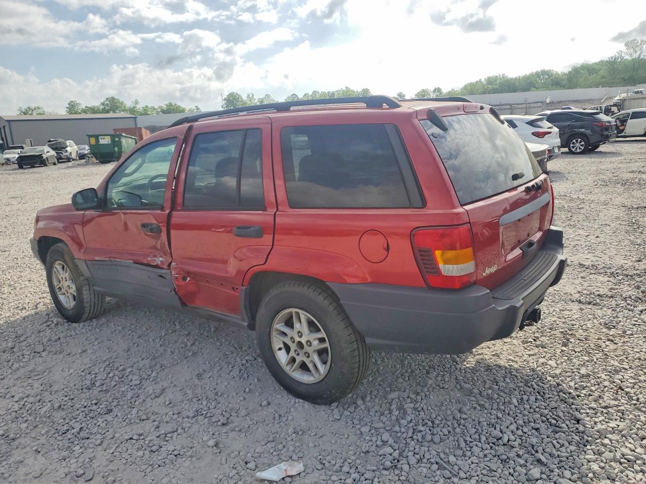 2003 Jeep Grand Cherokee Laredo Red vin: 1J4GX48S13C505985