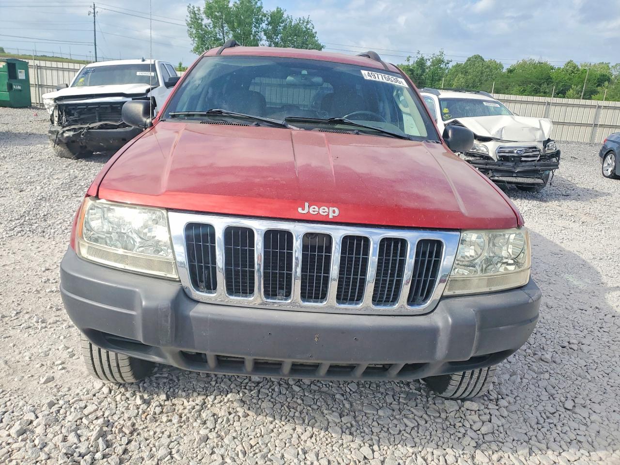 2003 Jeep Grand Cherokee Laredo Red vin: 1J4GX48S13C505985