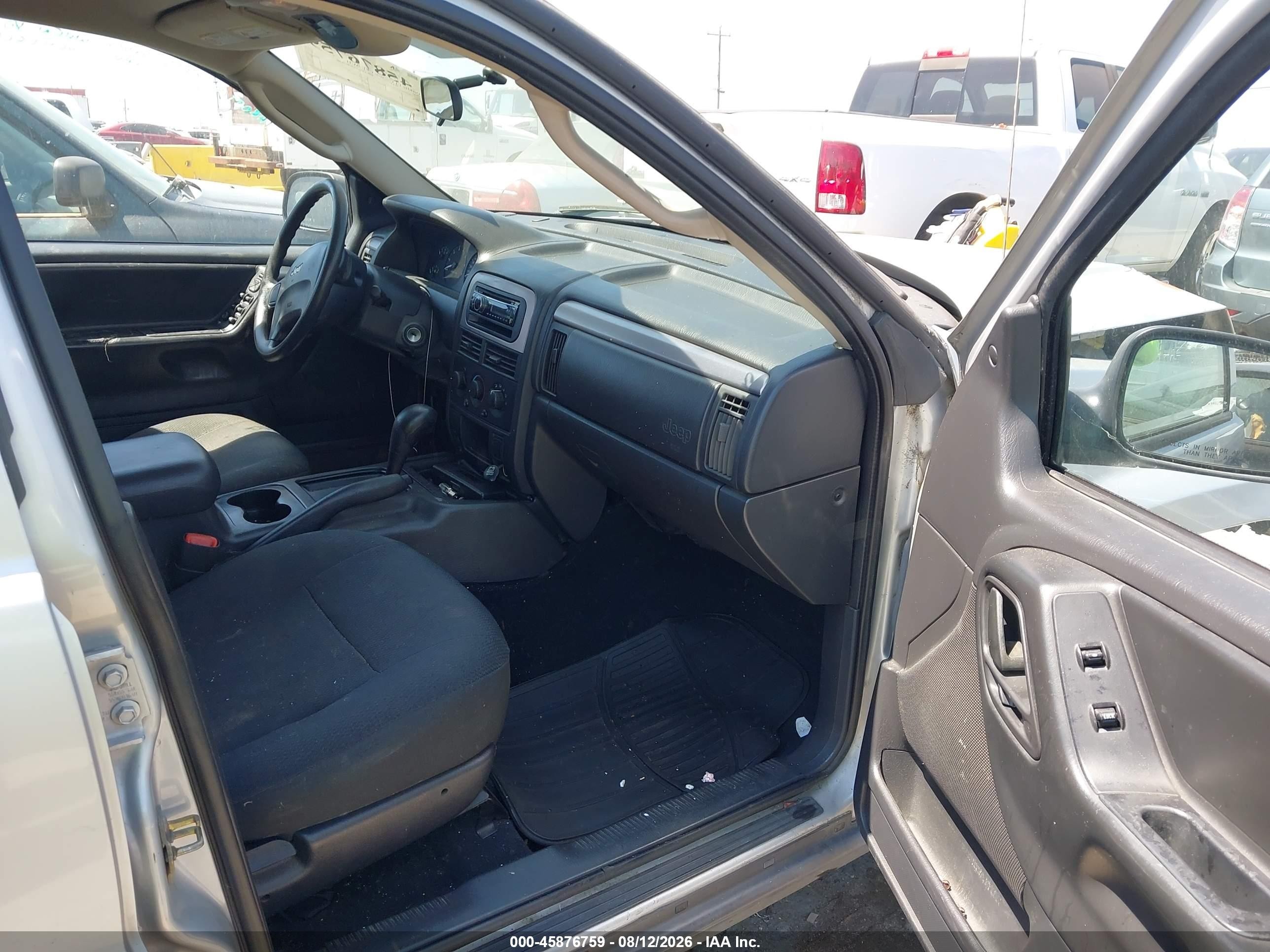 2003 Jeep Grand Cherokee Laredo Silver vin: 1J4GX48S23C515411
