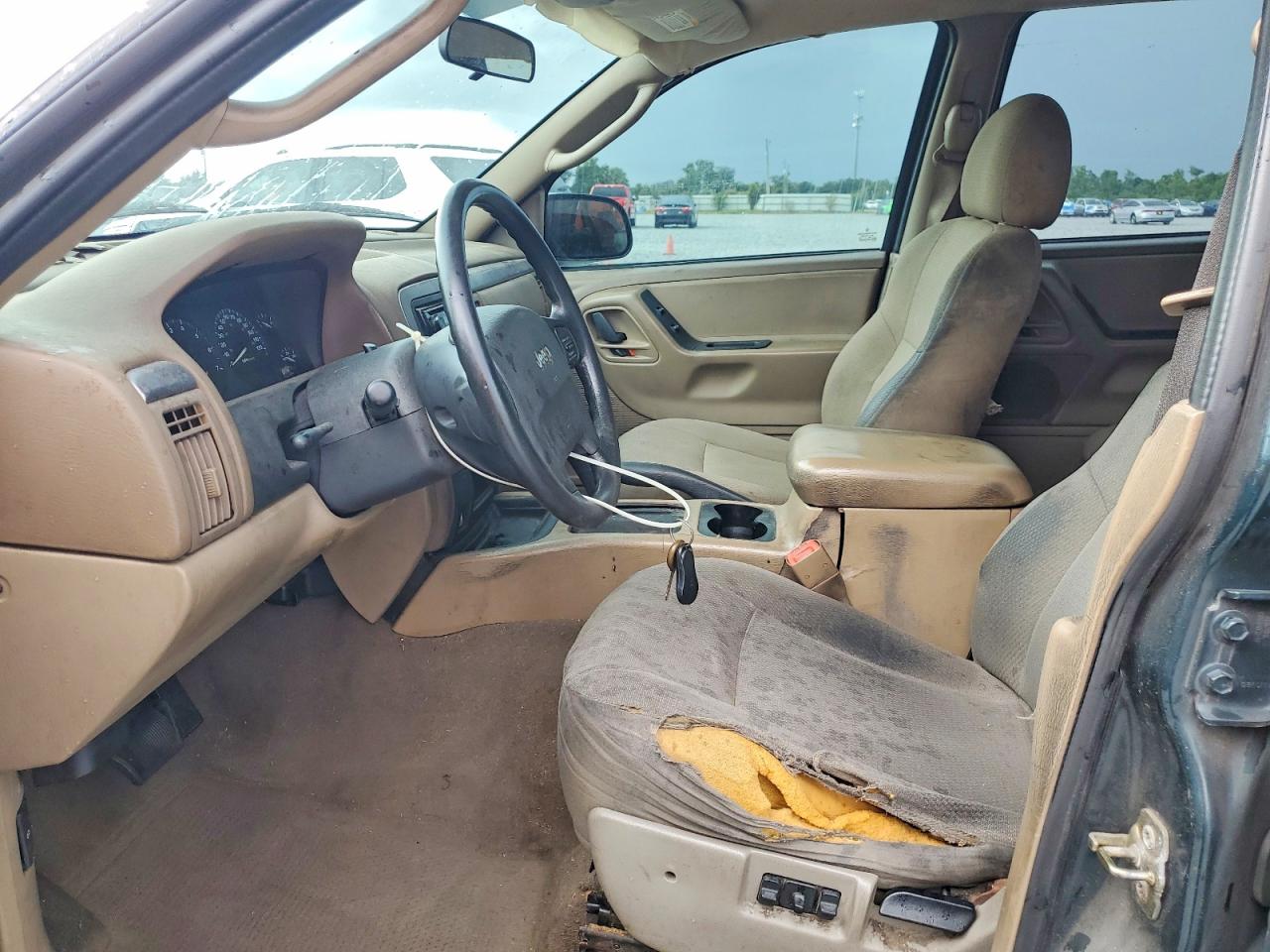 2004 Jeep Grand Cherokee Laredo Teal vin: 1J4GX48S64C397249