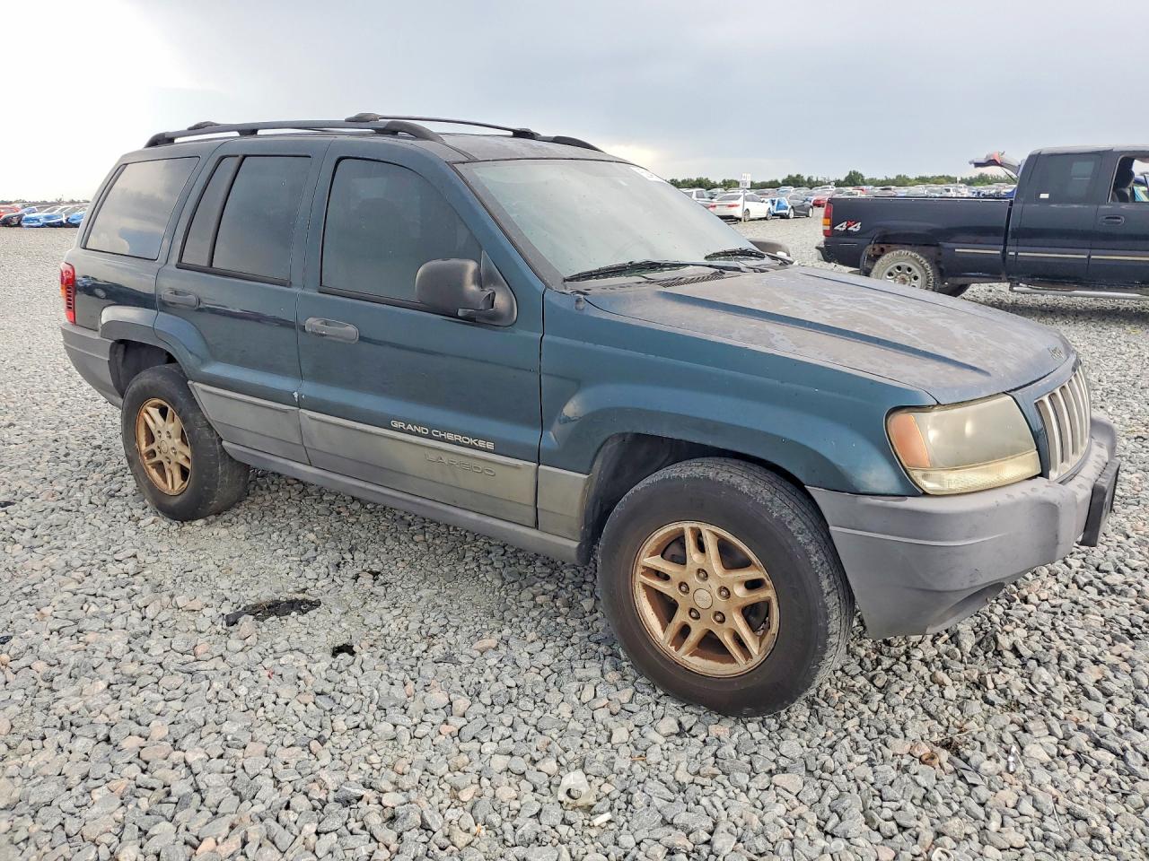 2004 Jeep Grand Cherokee Laredo Teal vin: 1J4GX48S64C397249