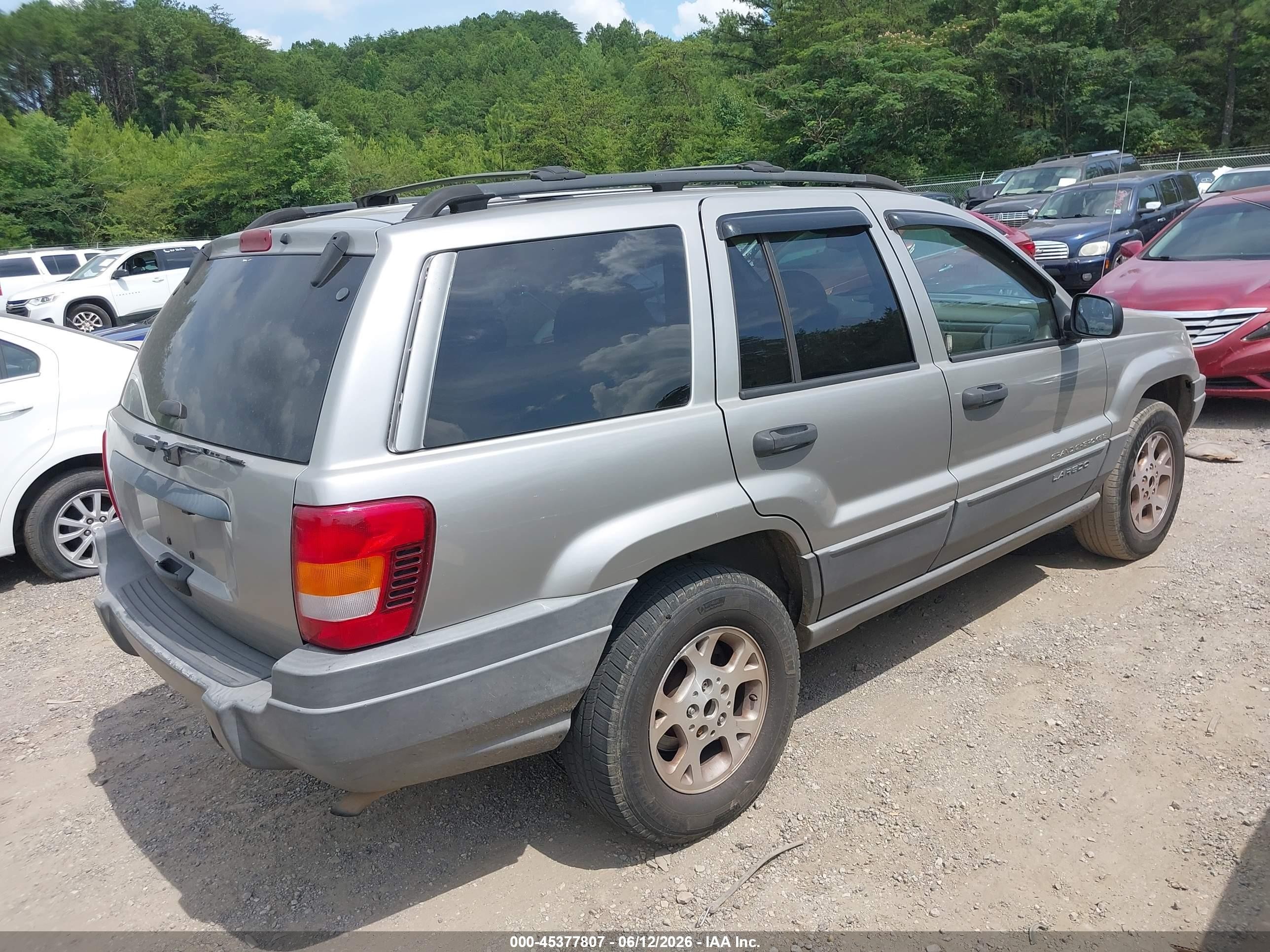 2001 Jeep Grand Cherokee Laredo Beige vin: 1J4GX48S71C717433