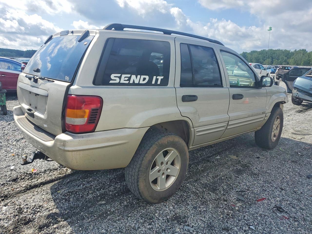 2004 Jeep Grand Cherokee Laredo Желто-коричневый vin: 1J4GX48S74C270087