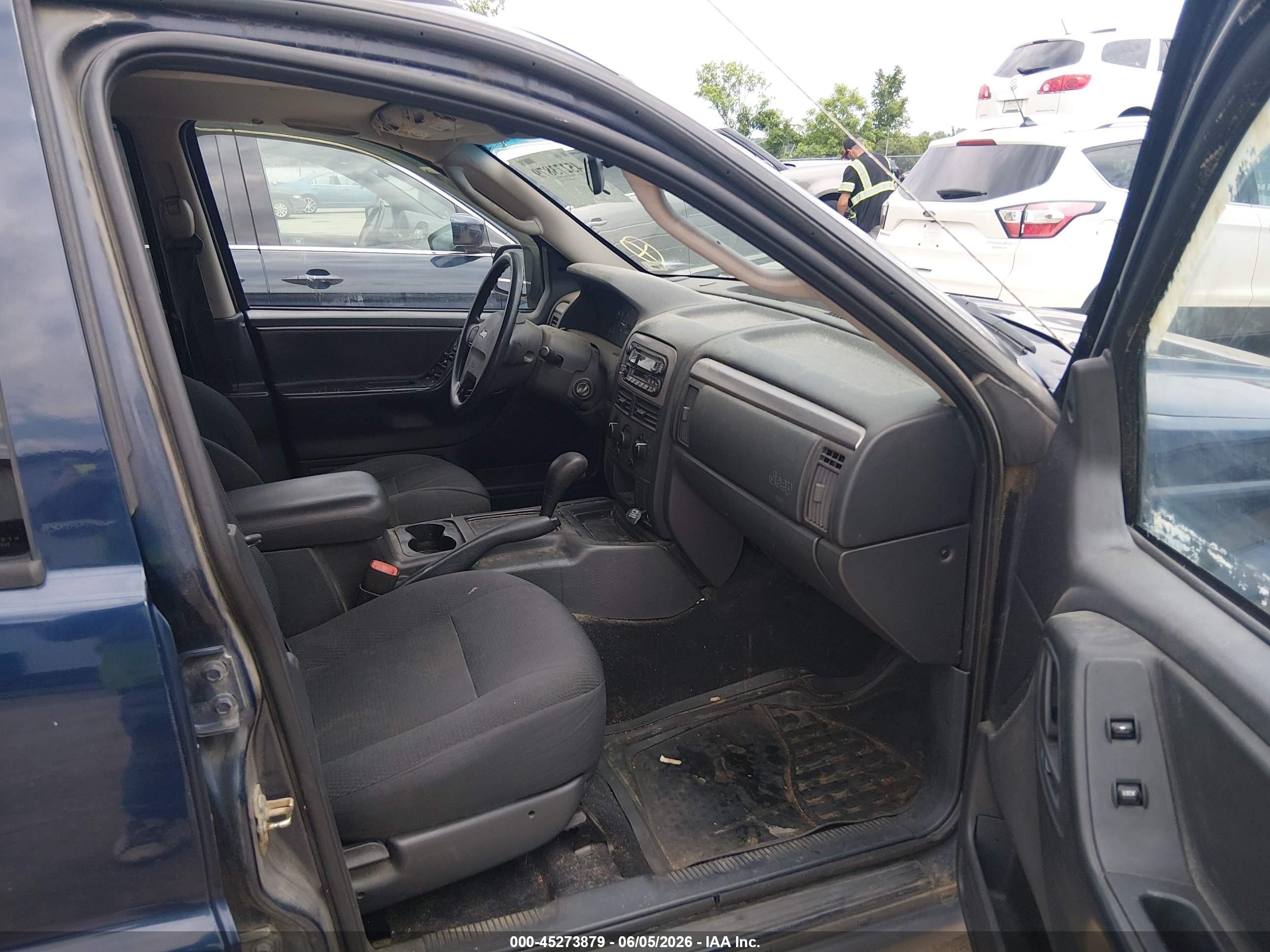 2004 Jeep Grand Cherokee Laredo Blue vin: 1J4GX48S84C197344