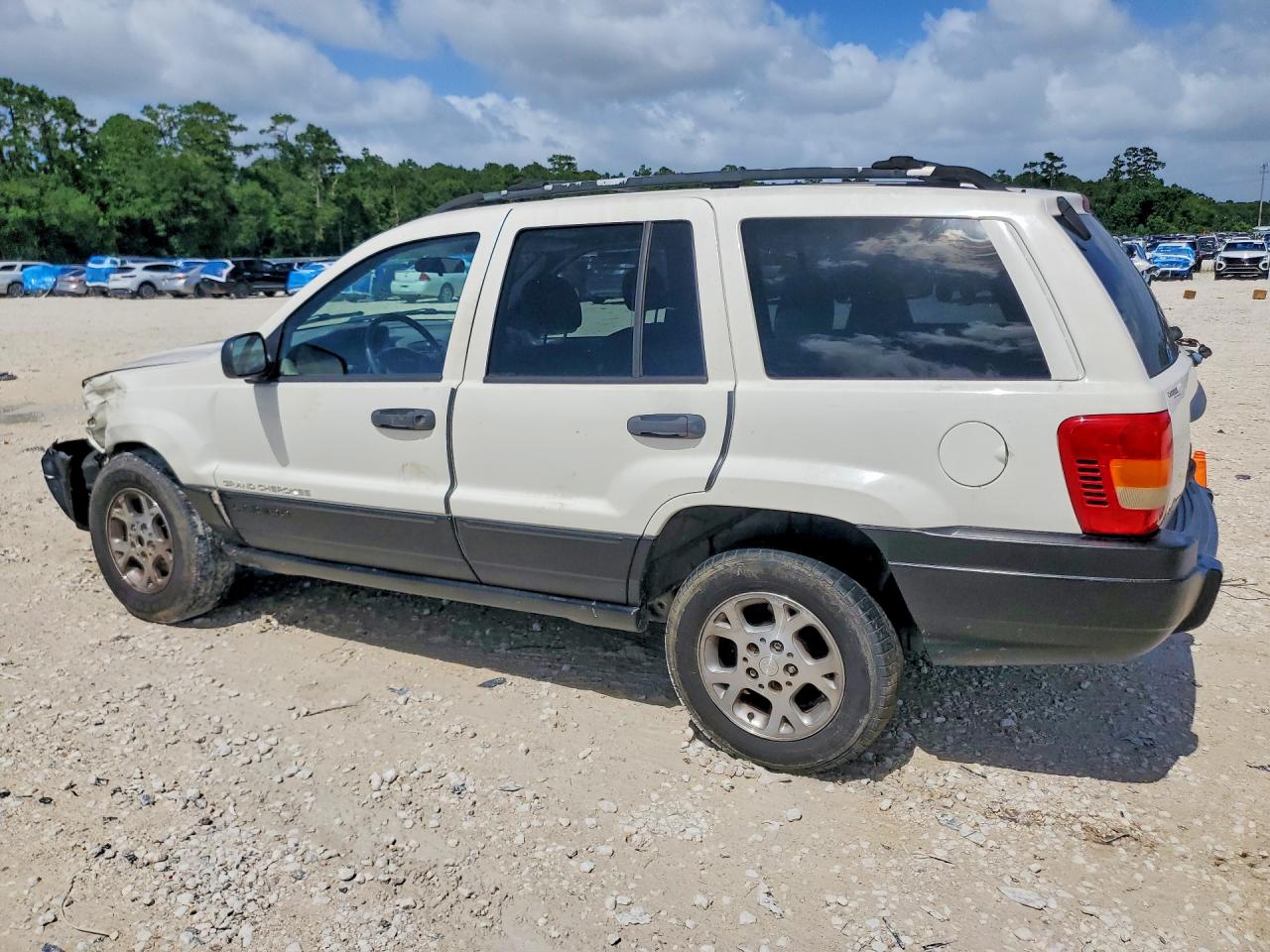 2001 Jeep Grand Cherokee Laredo White vin: 1J4GX48S91C652486